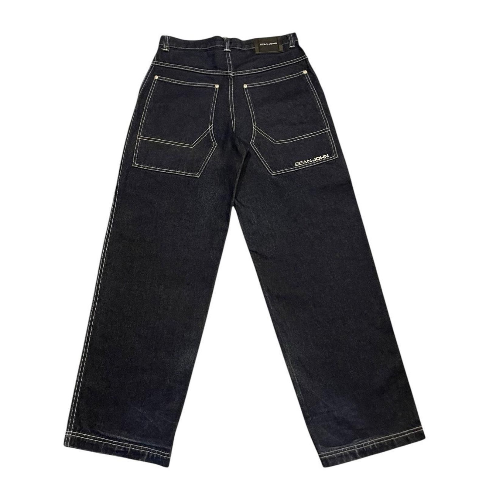 Sean John VTG Y2K Sean Jean skater baggy fit jeans Size 30 Size US 30 / EU 46 - 2 Thumbnail