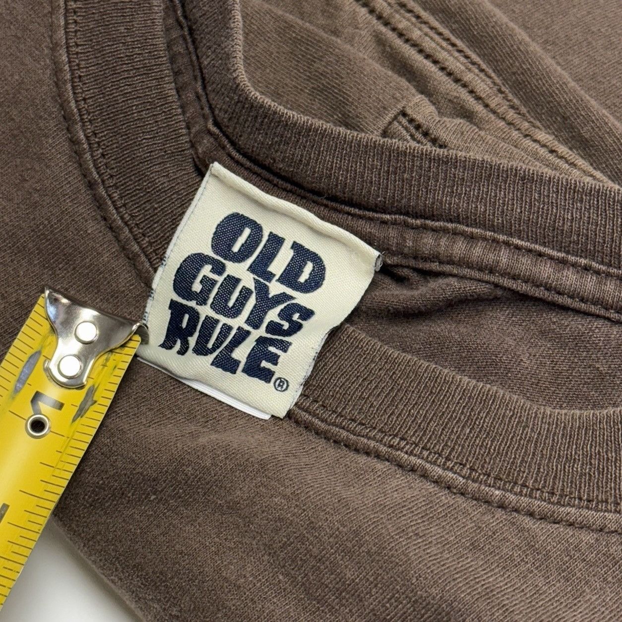 Vintage Vintage Old Guys Rule Beer T Shirt Mens 2XL Brown Short Slee Size US XXL / EU 58 / 5 - 9 Thumbnail
