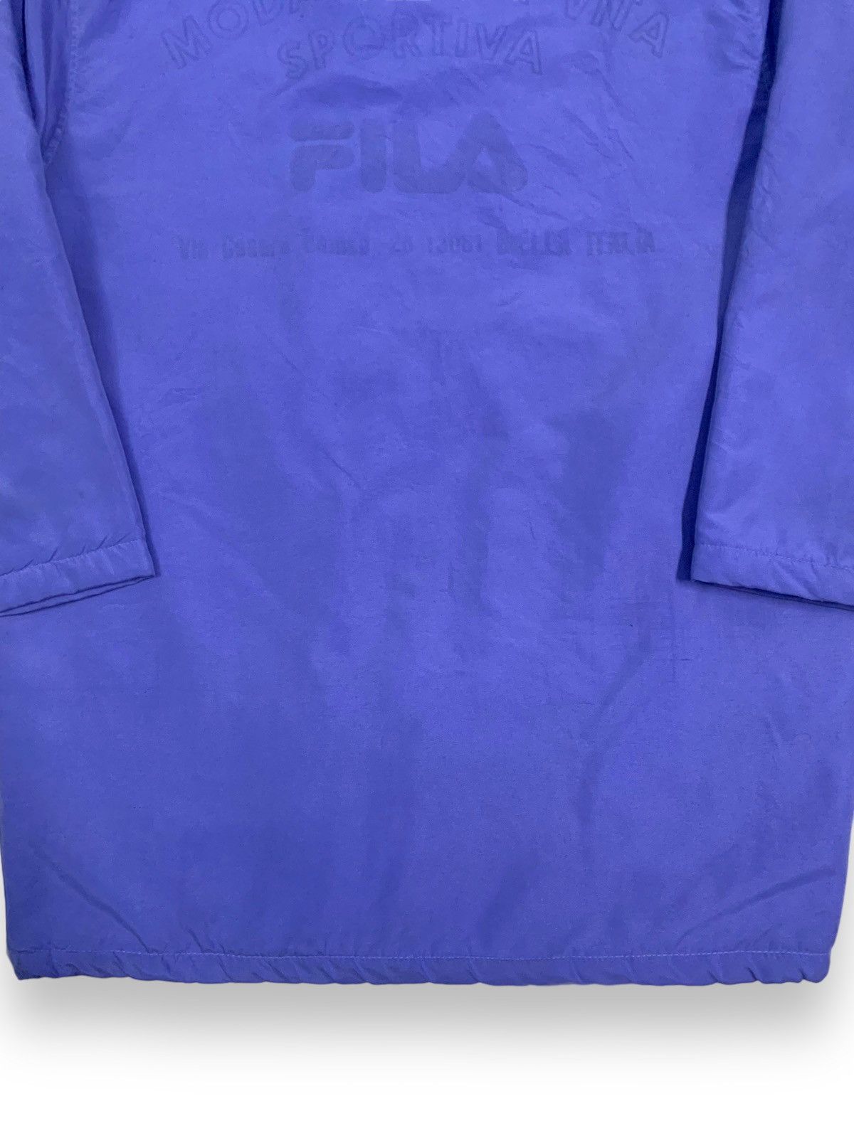 Fila Vintage 90s Fila Biella Italia Oversized Sherpa Lined Jacket Size US XL / EU 56 / 4 - 17 Thumbnail