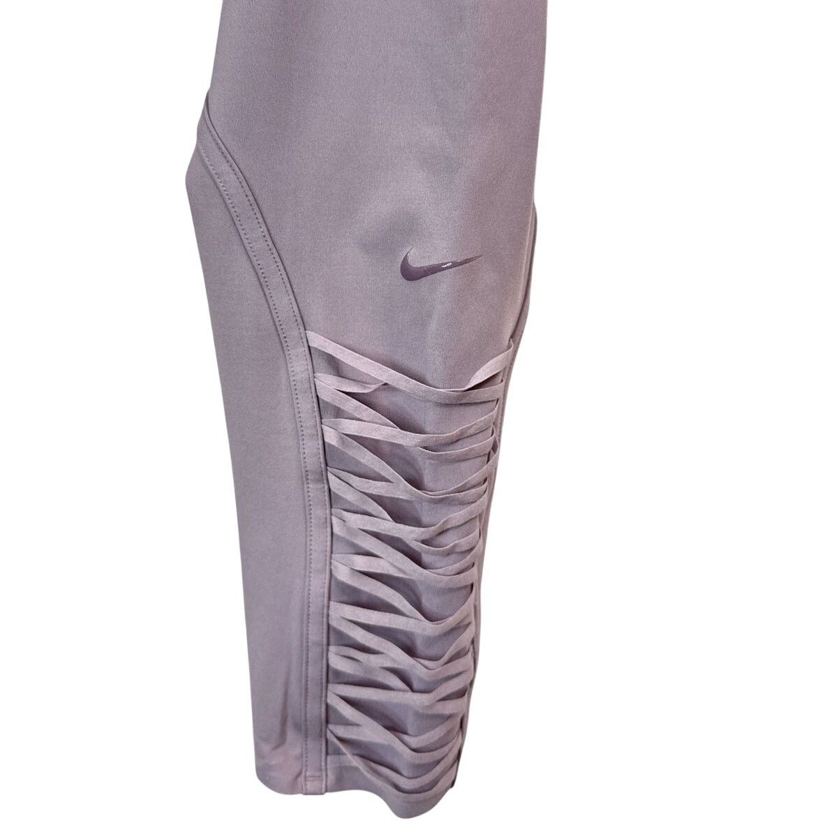 Nike Nike Dri-Fit One Luxe Lace Leggings In Purple Women's Plus Size 38" / US 16 / IT 52 - 3 Thumbnail