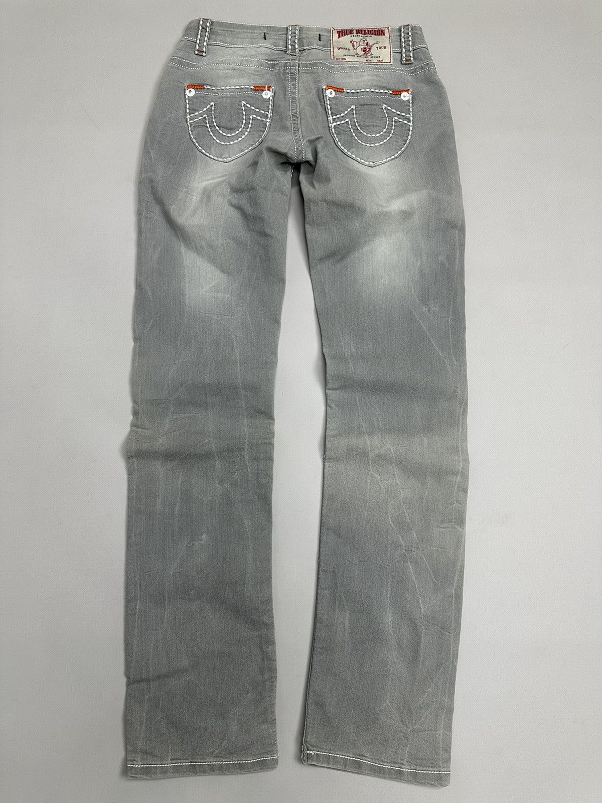 True Religion Vintage True Religion Slim Pants Distressed Y2k Japanese GOA Size 27" / US 4 / IT 40 - 8 Thumbnail