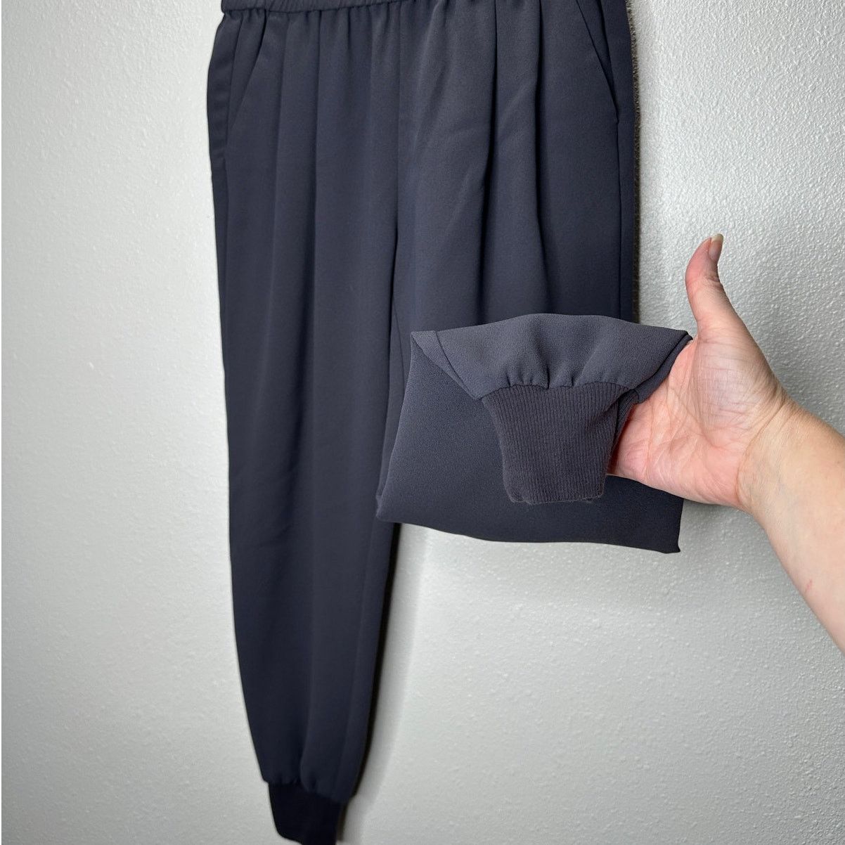 Joie Joie Slate Pull On Elastic Waist Pocket Jogger Cuffed Hem S Size 27" / US 4 / IT 40 - 1 Thumbnail