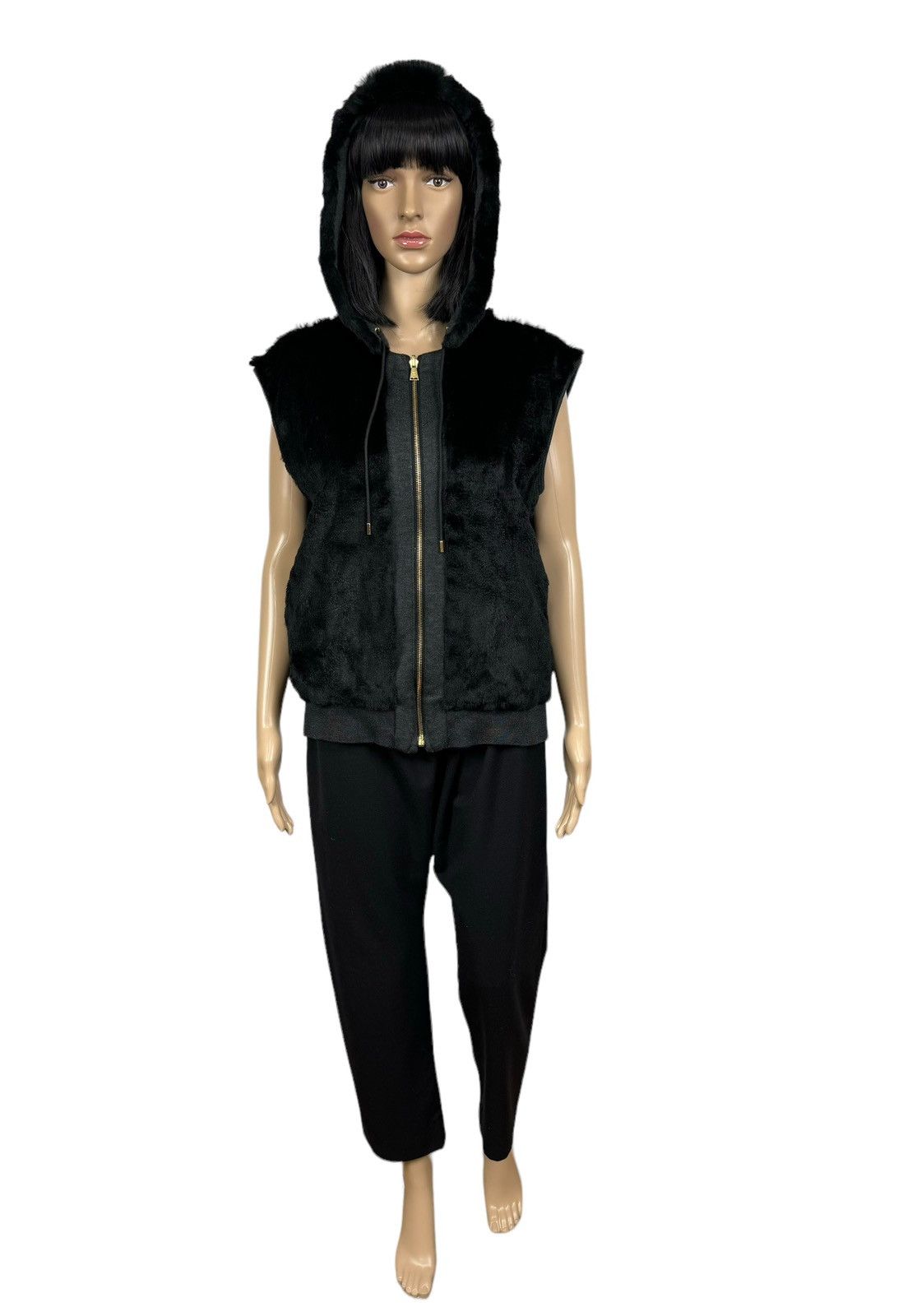 Louis Vuitton Louis Vuitton Reversible Gilet Vest Rabbit Fur Cashmere Size L / US 10 / IT 46 - 4 Thumbnail
