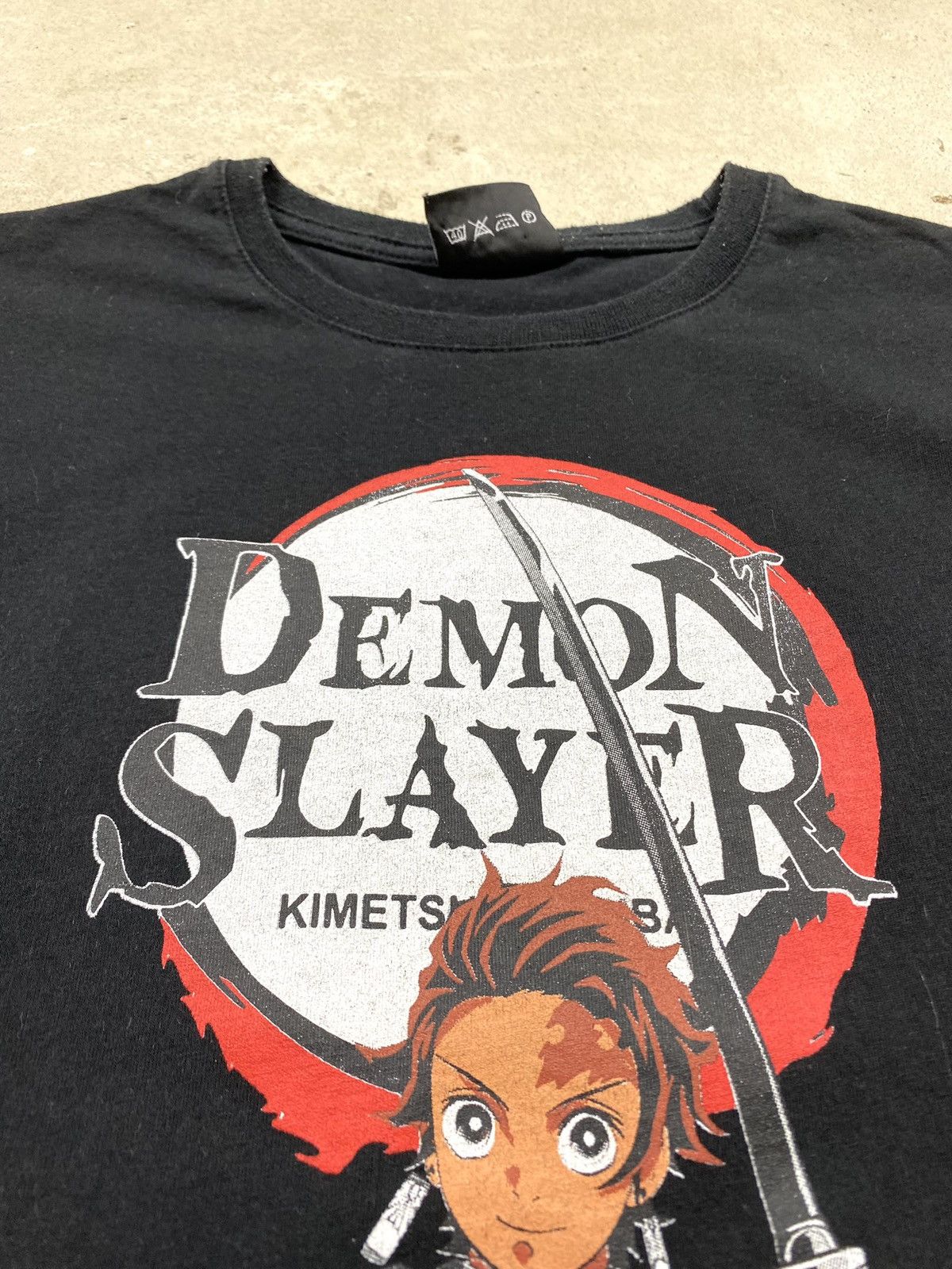 Anime Vintage Demon Slayer Anime Japanese Cartoon T Shirt Size US M / EU 48-50 / 2 - 3 Thumbnail