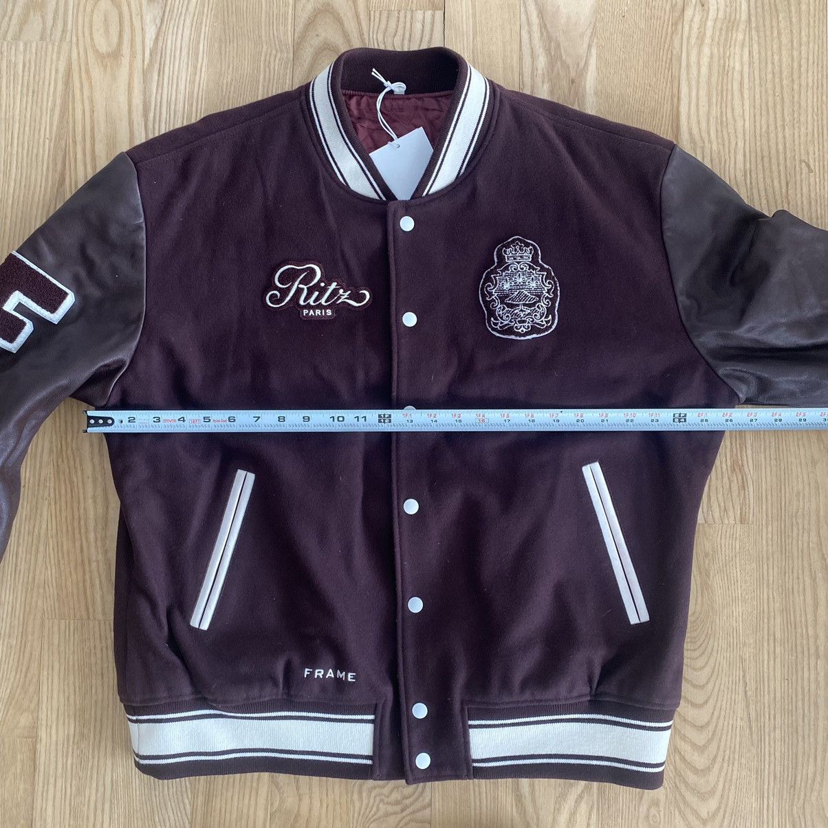 Frame Ritz Carlton Paris Frame Varsity Bomber Jacket Coat Size US XL / EU 56 / 4 - 7 Thumbnail