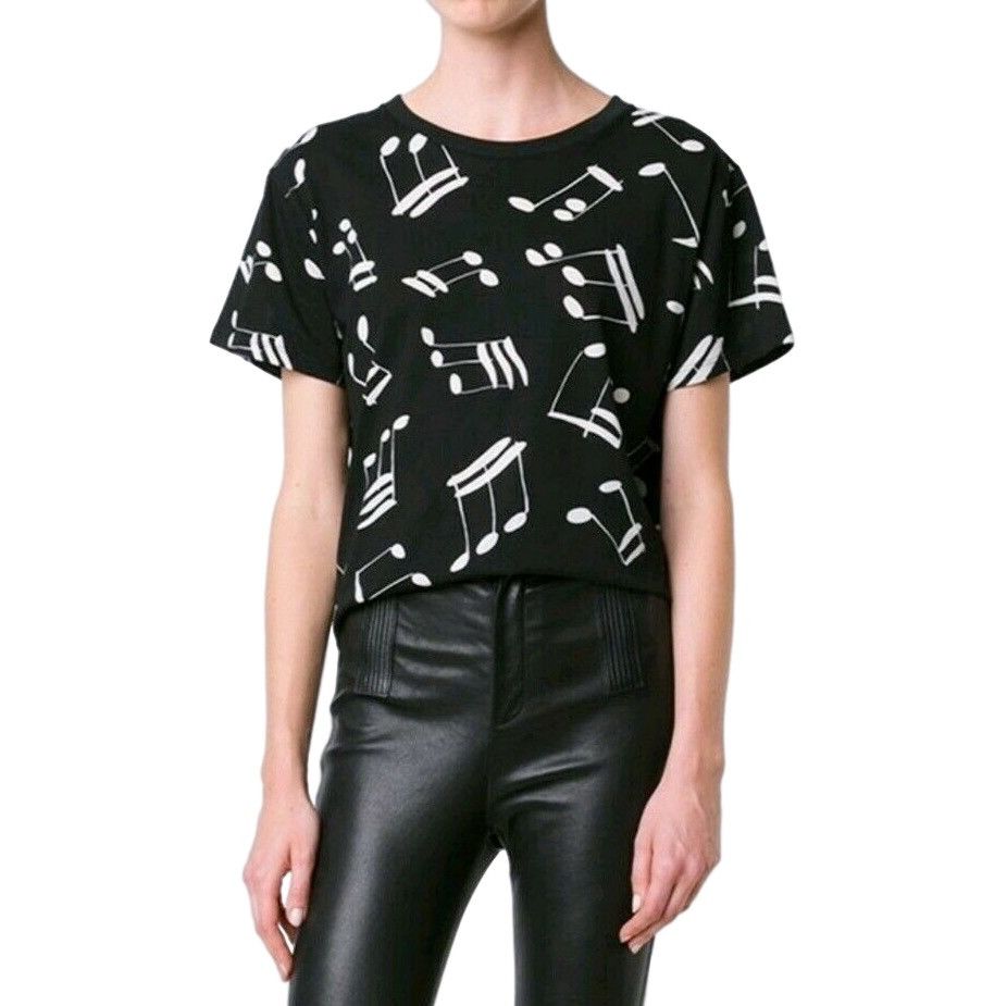 Saint Laurent Paris SAINT LAURENT PARIS by Hedi Slimane 16FW Note Print Tee Size US L / EU 52-54 / 3 - 3 Thumbnail
