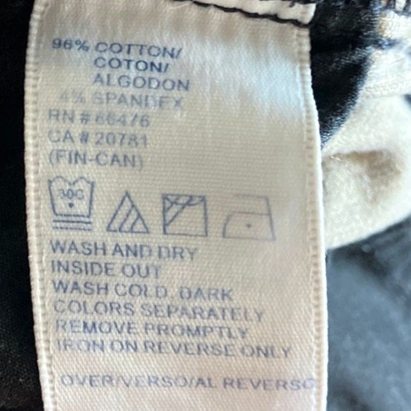 Tommy Hilfiger VINTAGE Tommy Hilfiger Jeans Paisley Corduroy Bootcut 16 Womens Blue 32 Inseam Regular Stretch Pockets 5-Pocket Design Mid Rise Jeans Womens Size 25" / US 0 / IT 36 - 5 Thumbnail