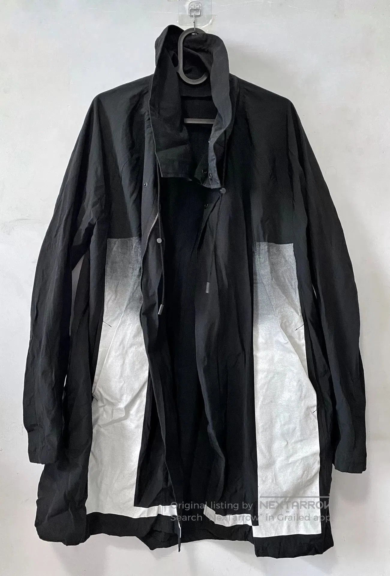Julius Julius Deconstructed High Neck Trench Coat. Size US M / EU 48-50 / 2 - 3 Thumbnail