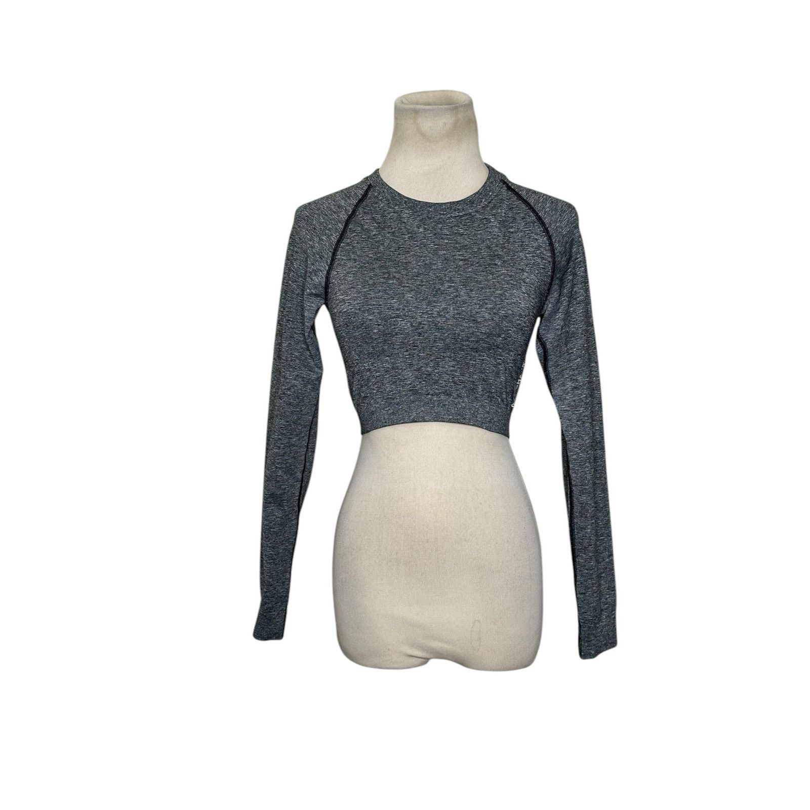 Gymshark Gymshark Adapt Seamless Long Sleeve Crop Top size Small Size S / US 4 / IT 40 - 11 Thumbnail