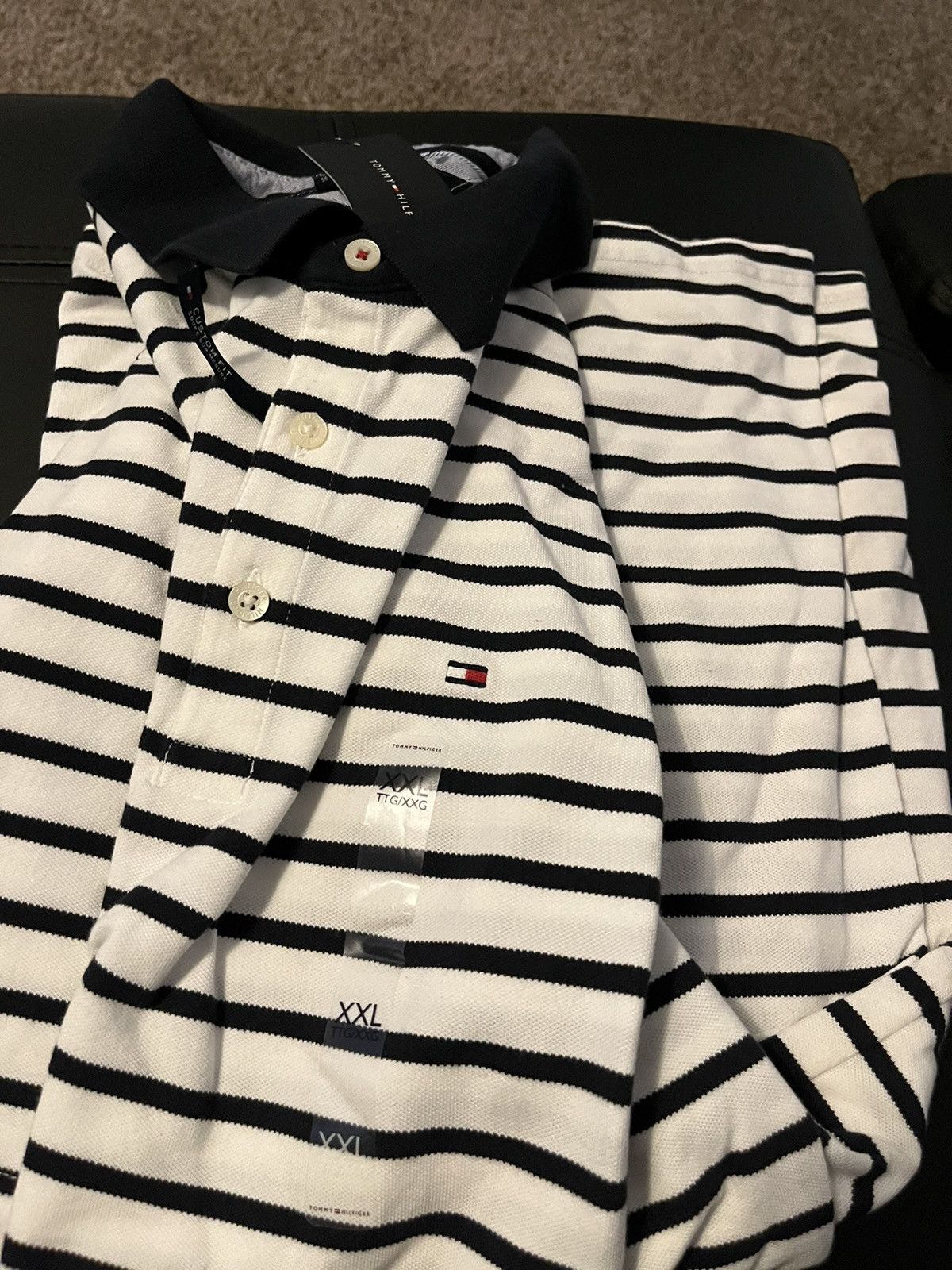 image of Tommy Hilfiger Polo, Men's (Size 2XL)