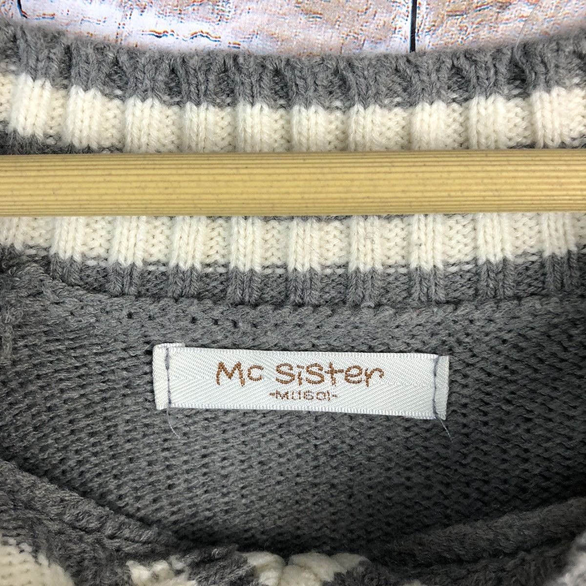 Homespun Knitwear × Japanese Brand Mc Sister Grey Knitwear #A817 Size M / US 6-8 / IT 42-44 - 10 Thumbnail