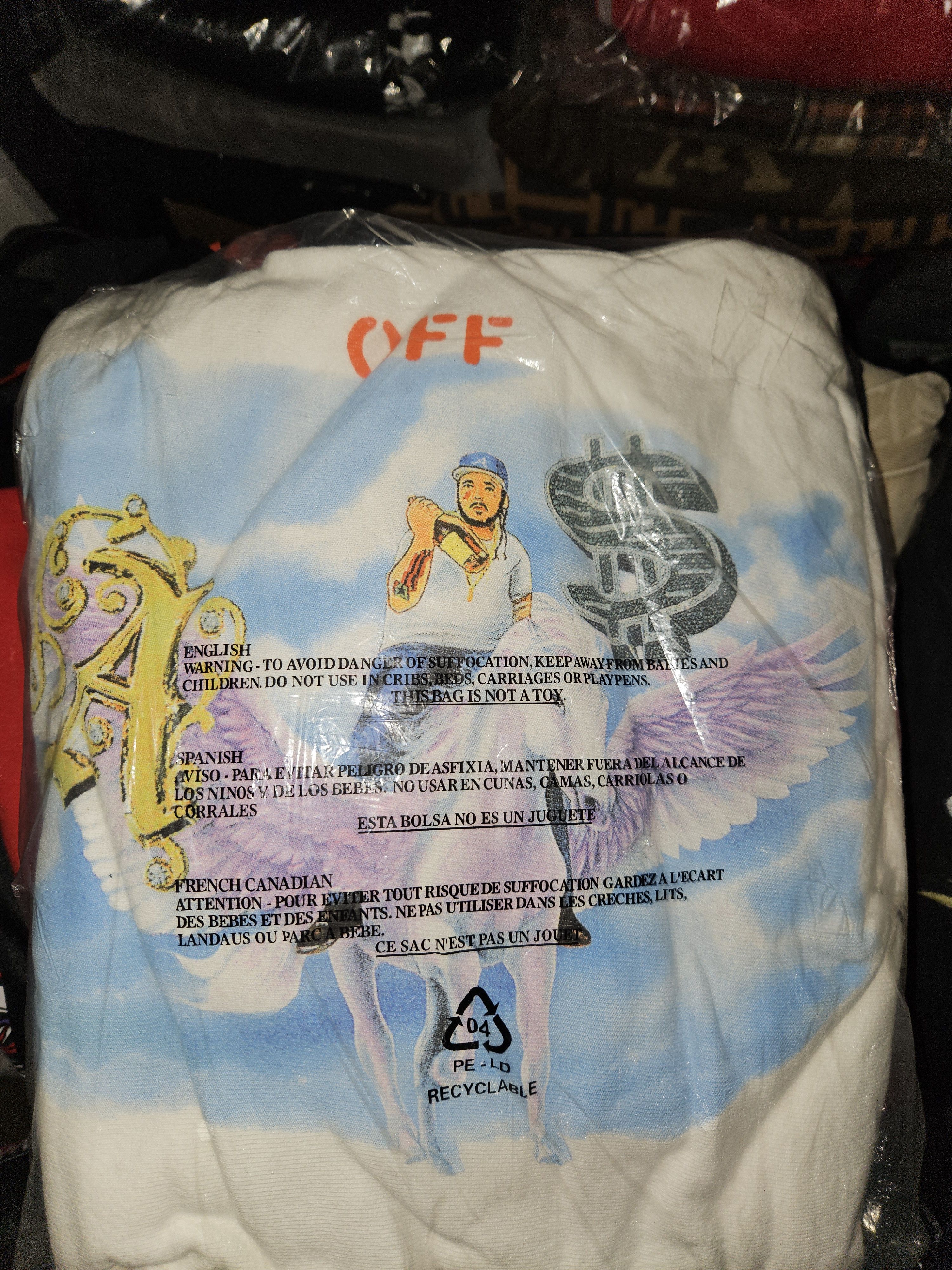 Off White YAMS OFF WHITE HOODIE Grailed