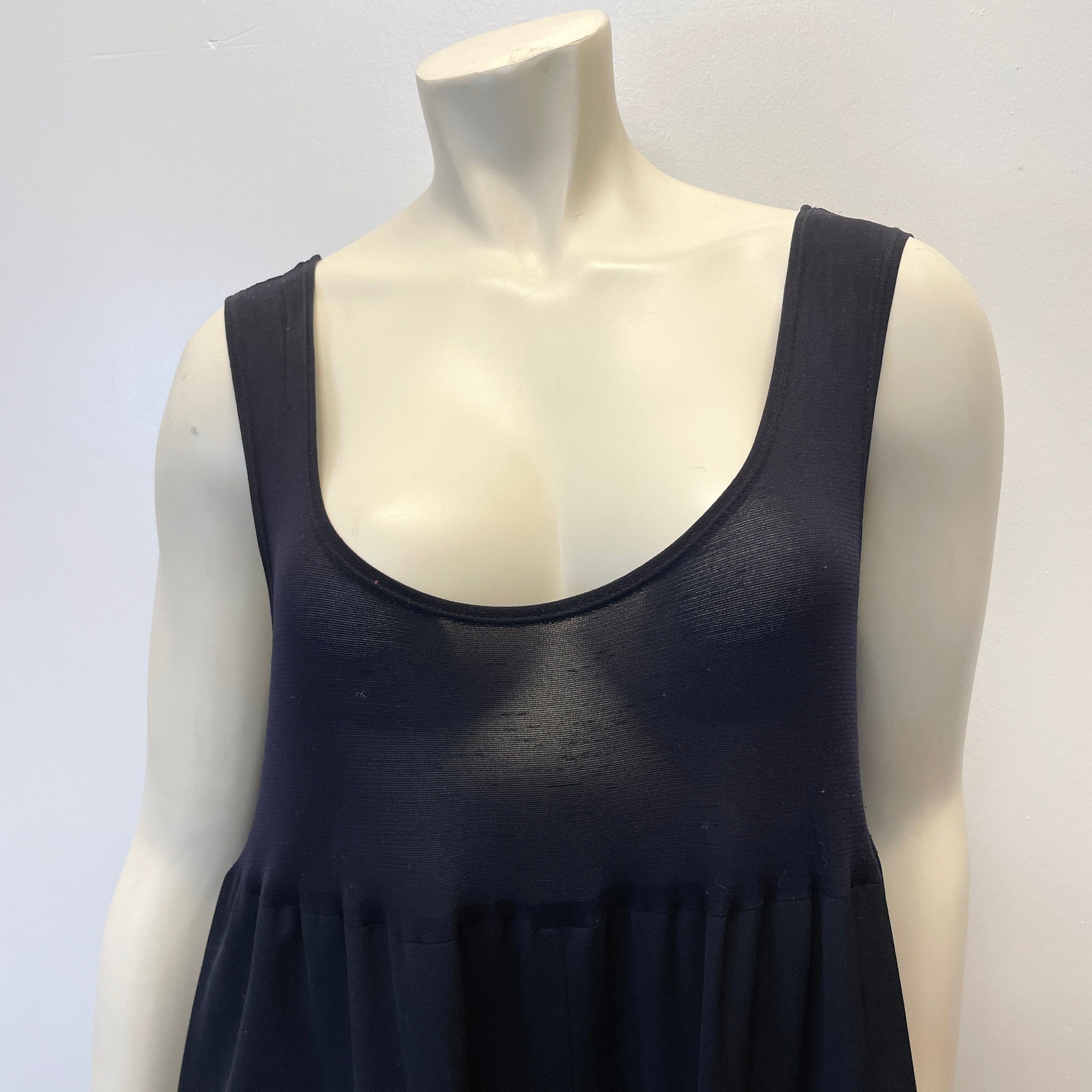 Yohji Yamamoto Yohji Yamamoto Navy Blue Vintage Designer Jumpsuit Size M Size 30" / US 8 / IT 44 - 4 Thumbnail