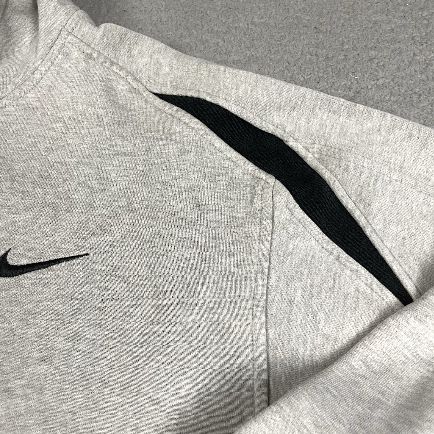 Nike VINTAGE Nike Full Zip Sweatshirt Hoodie Jacket Gray L Men Size US L / EU 52-54 / 3 - 4 Thumbnail