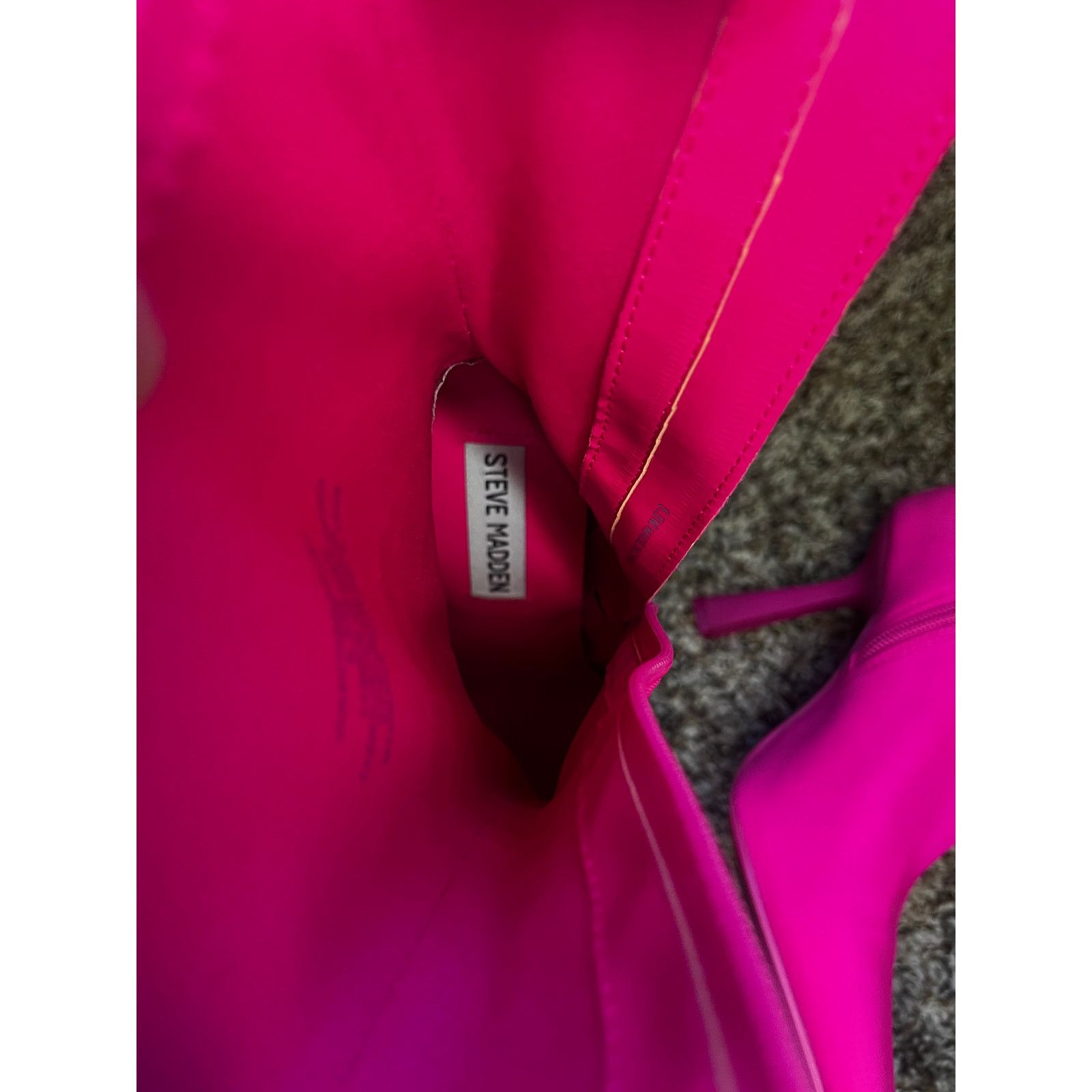 Steve Madden Steve Madden Vakay Mid-Calf Sock Booties Hot Pink Women 5.5M Size US 5.5 / IT 35.5 - 10 Thumbnail