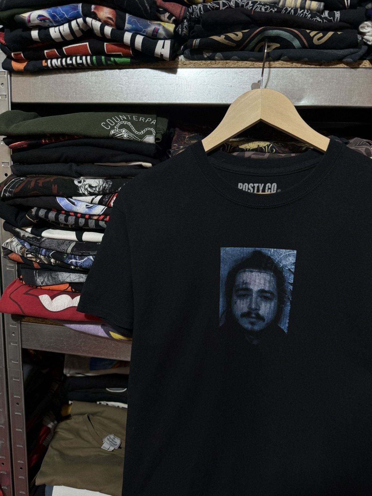 Band Tees Post Malone tour posty co b&b Rap T-Shirt Y2K Hype Size US S / EU 44-46 / 1 - 3 Thumbnail