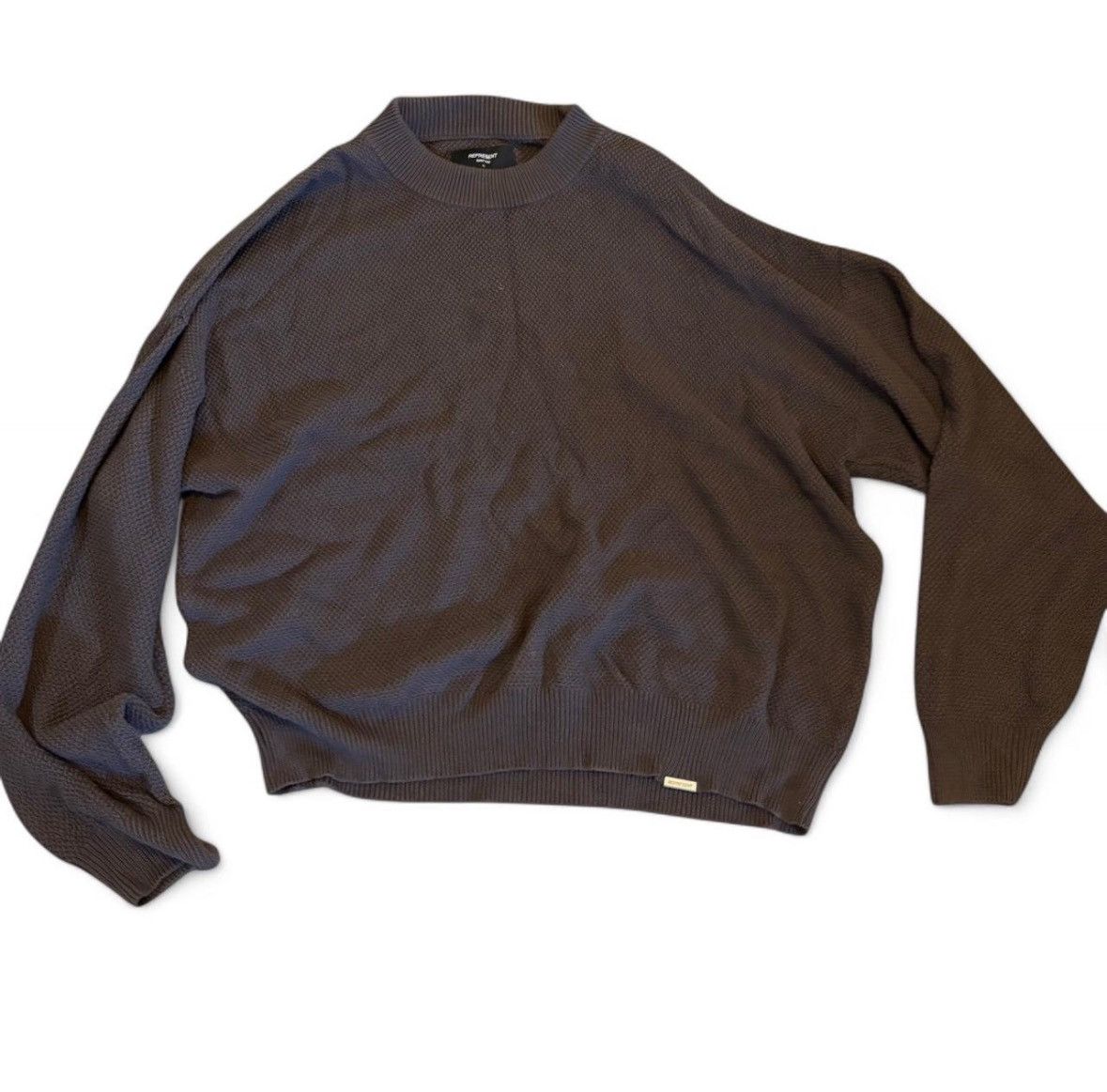 Represent Clo. Represent Brown Ribbed Sweater Size US XL / EU 56 / 4 - 1 Thumbnail