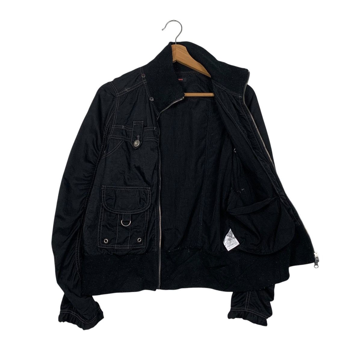 Japanese Brand Algonquins Parachure Punk Bomber Jacket Size US M / EU 48-50 / 2 - 9 Thumbnail