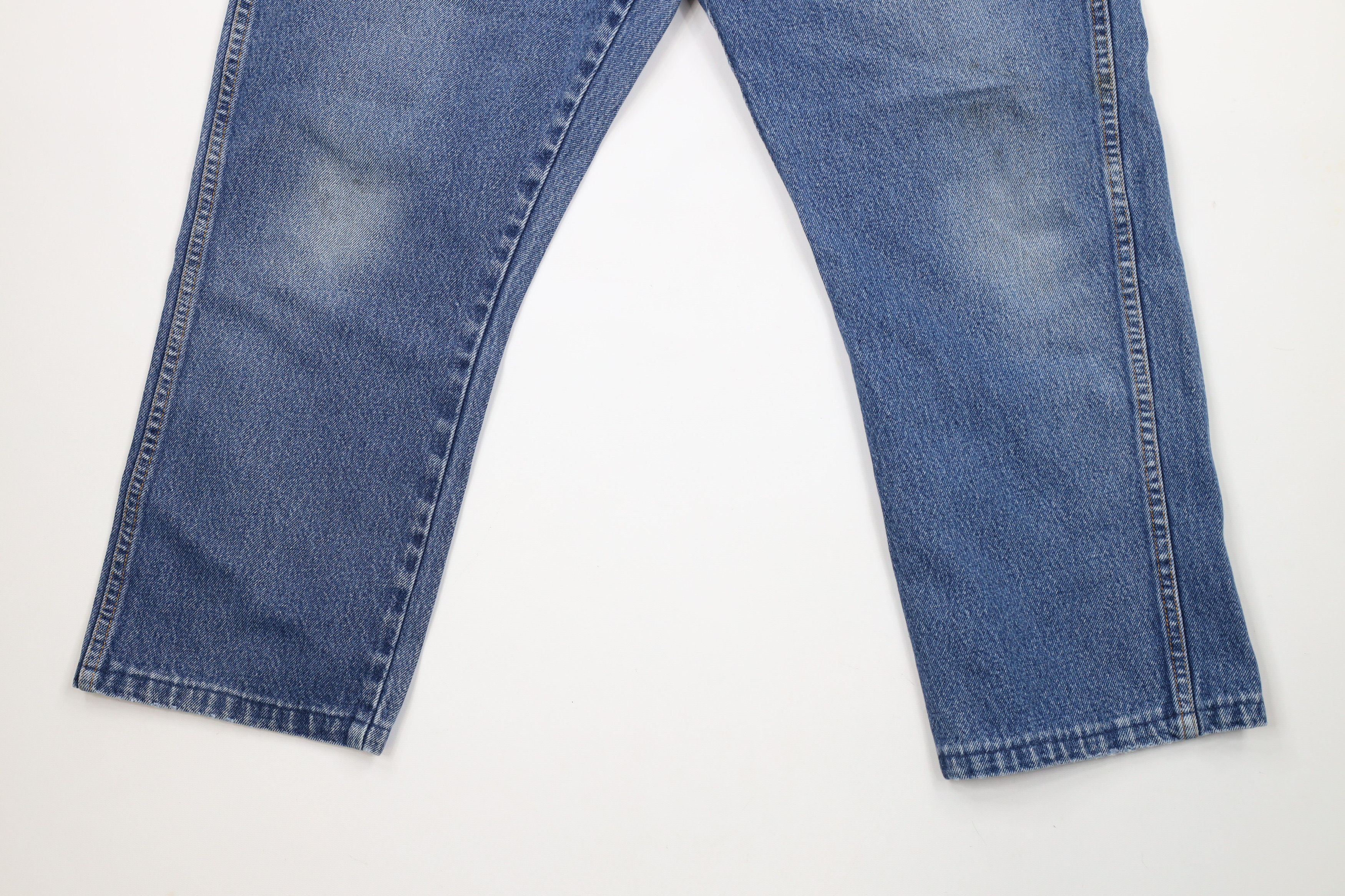 Dickies × Vintage Vintage Dickies Spell Out Straight Leg Denim Jeans Blue Size US 36 / EU 52 - 4 Thumbnail