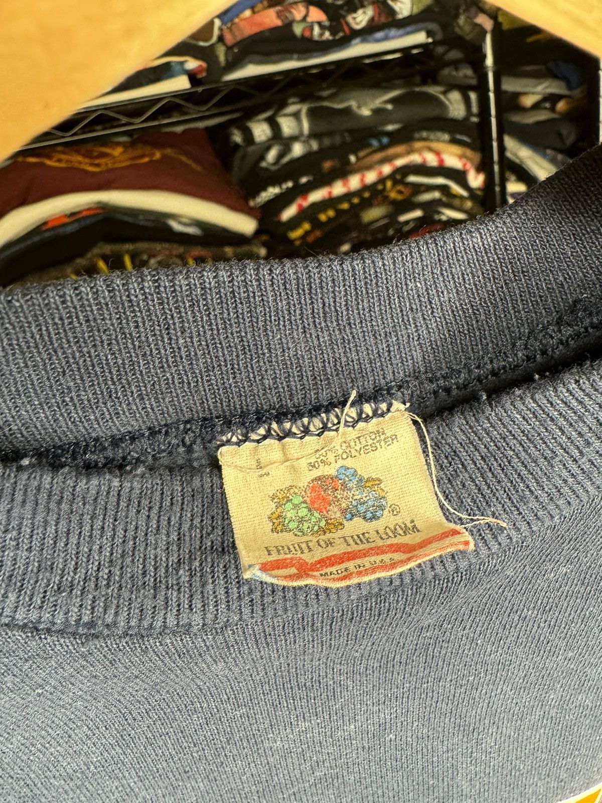 Vintage Vintage 90s Notre Dame Fighting Irish Crewneck Sweatshirt Size US L / EU 52-54 / 3 - 2 Thumbnail