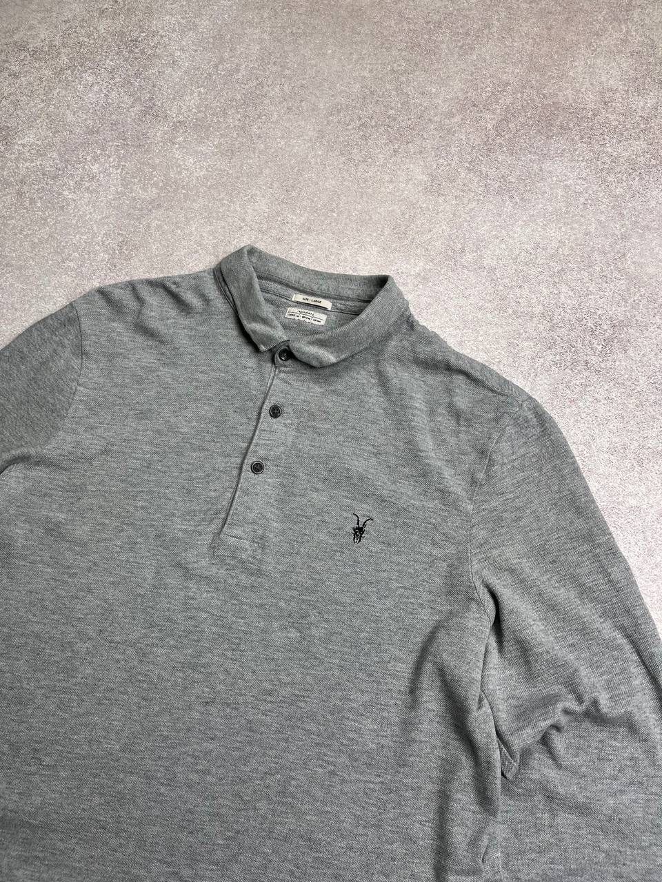 Allsaints × Vintage VINTAGE ALLSAINTS RUGBY SHIRT GRAY L Size US L / EU 52-54 / 3 - 3 Thumbnail