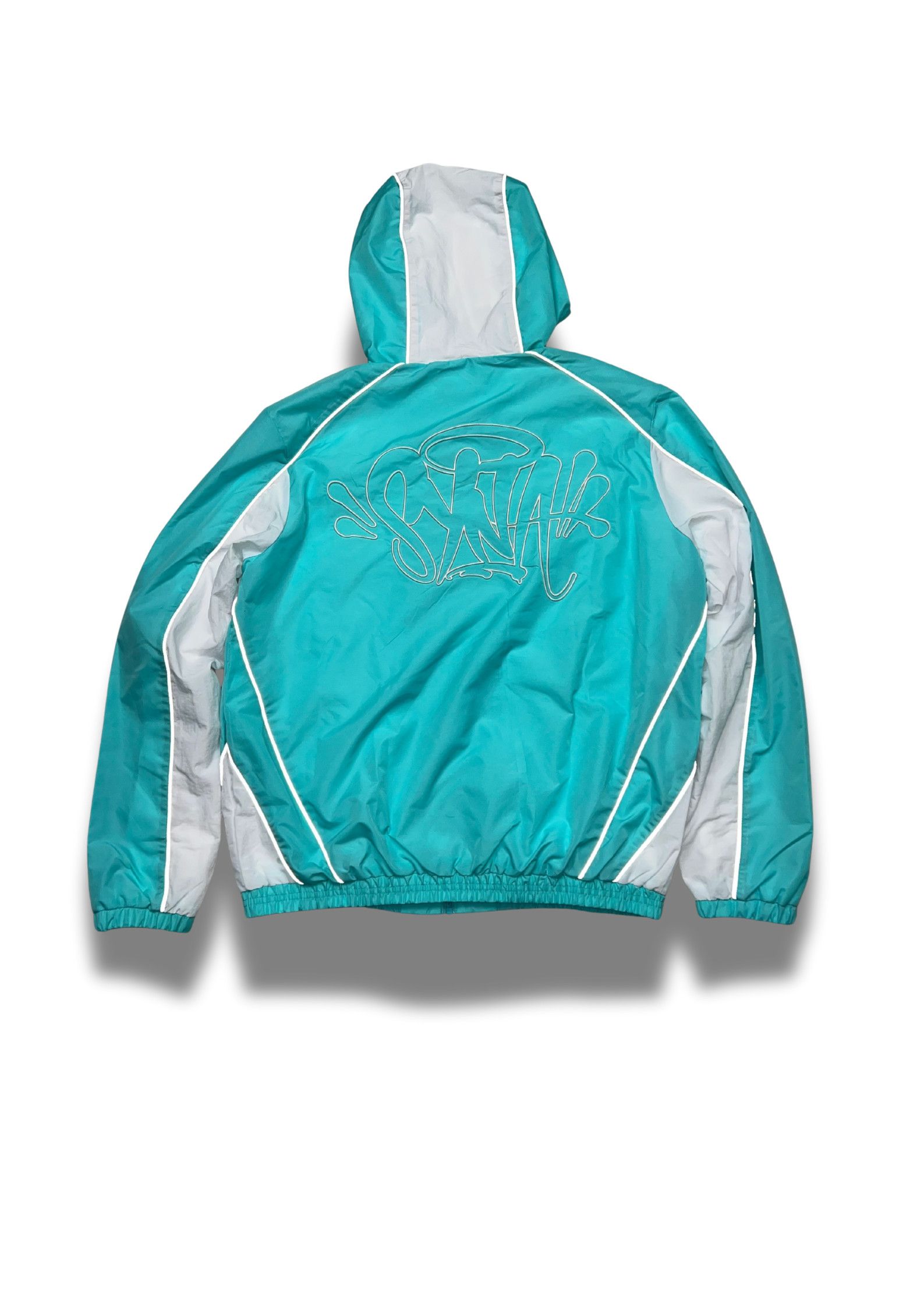 Syna World Syna World Shell Tracksuit ONLY TOP “BLUE-WHİTE” Size US L / EU 52-54 / 3 - 6 Thumbnail