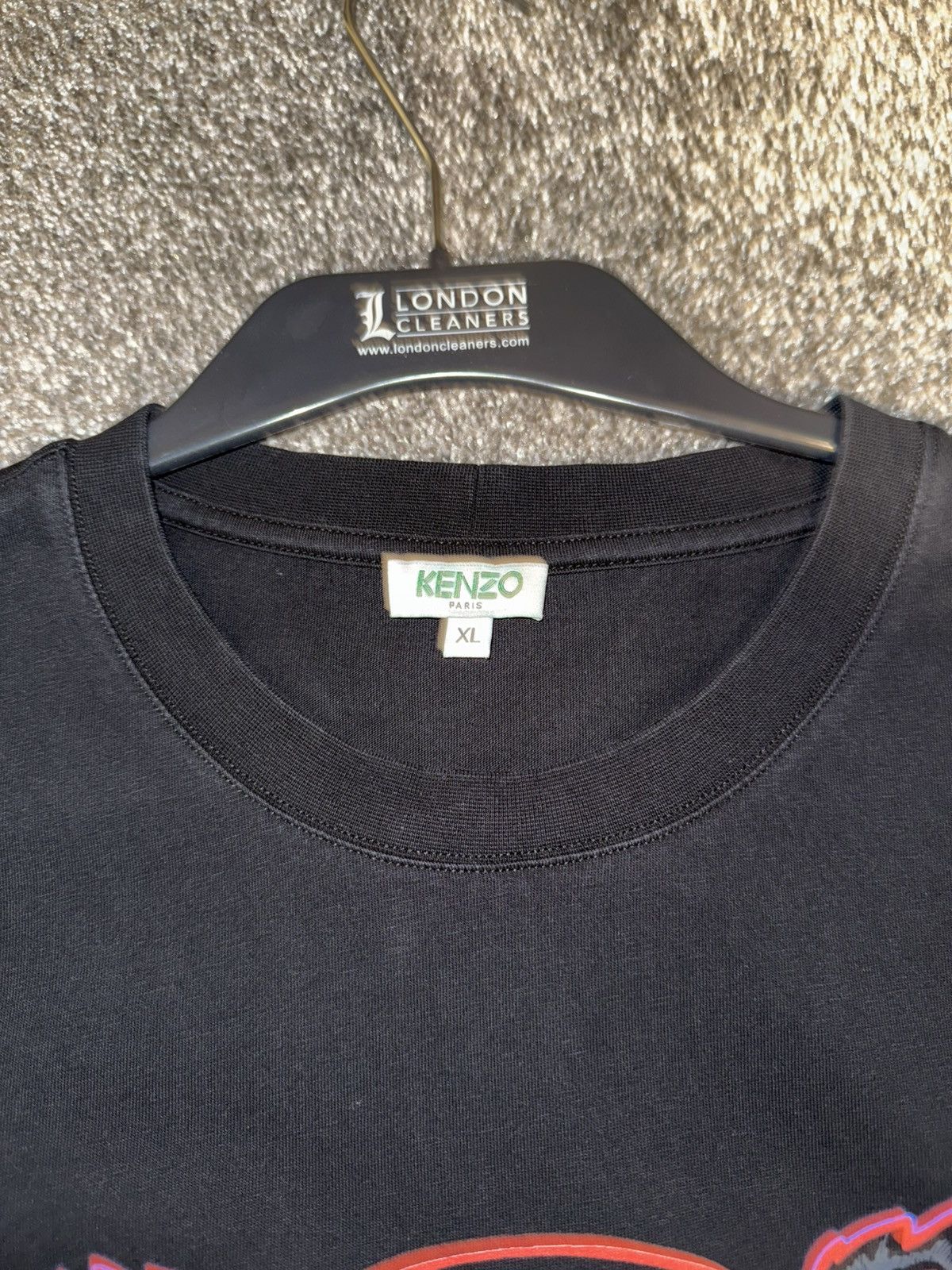 Kenzo Kenzo Black Tiger T-Shirt Size US XL / EU 56 / 4 - 3 Thumbnail