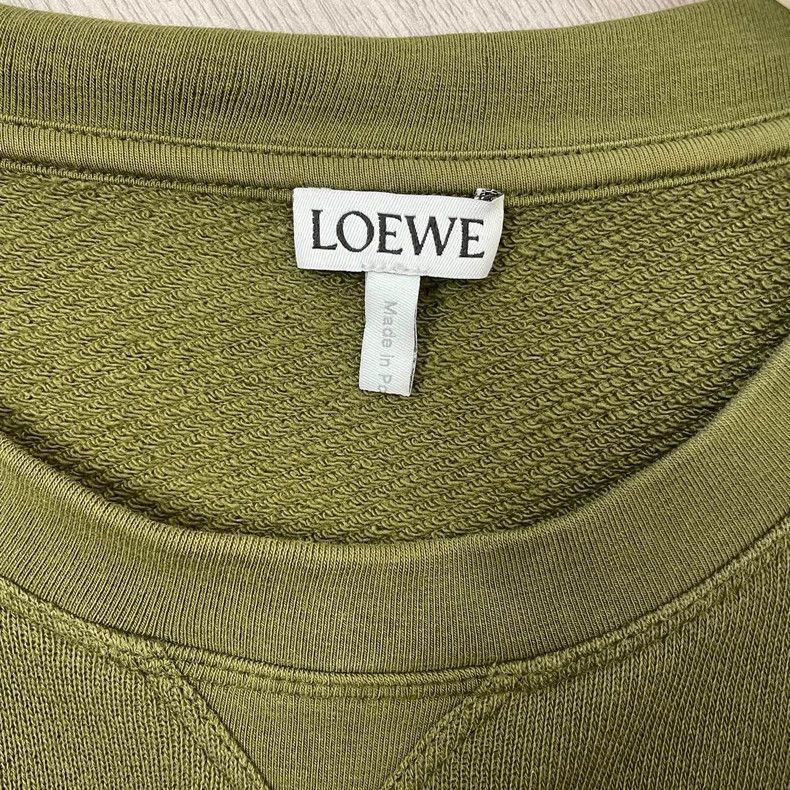 Loewe loewe Embroidered orange large logo round-neck sweatshirt 2 Size US M / EU 48-50 / 2 - 5 Thumbnail