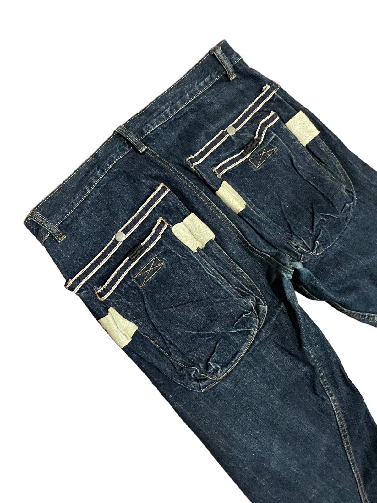 Goofy Baggy Cargo Thigh Pocket Jeans