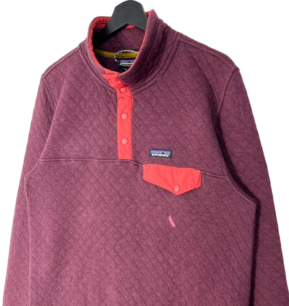 Patagonia Patagonia Quilted Snap Button Anorak Sweatshirt Size US M / EU 48-50 / 2 - 2 Thumbnail