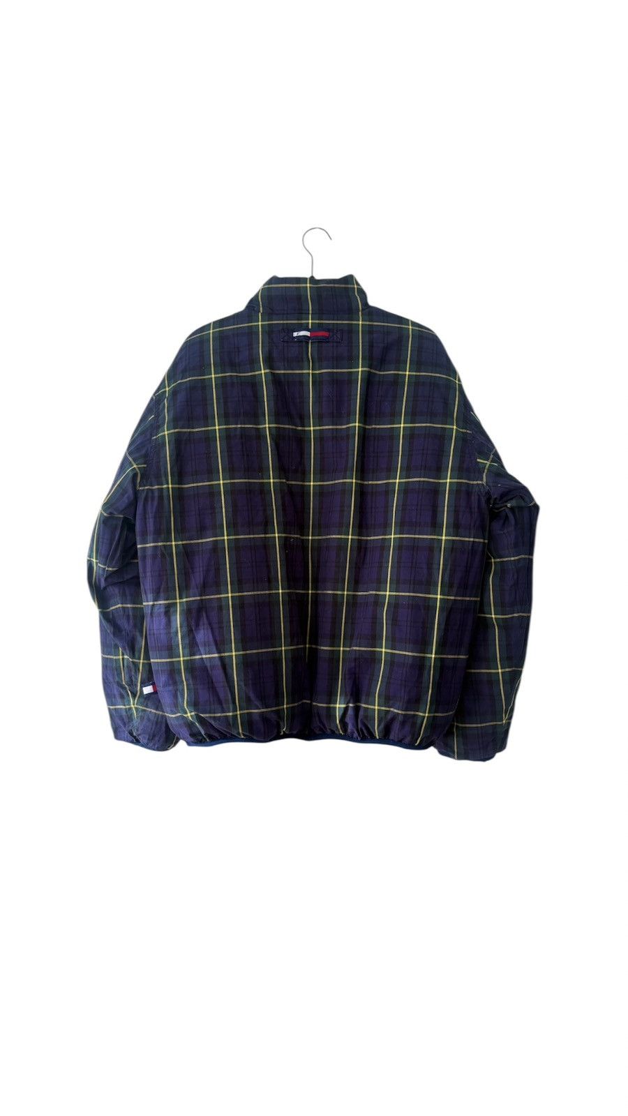 Tommy Hilfiger Tommy Hilfiger navy Plaid reversible puffer coat Size US M / EU 48-50 / 2 - 3 Thumbnail
