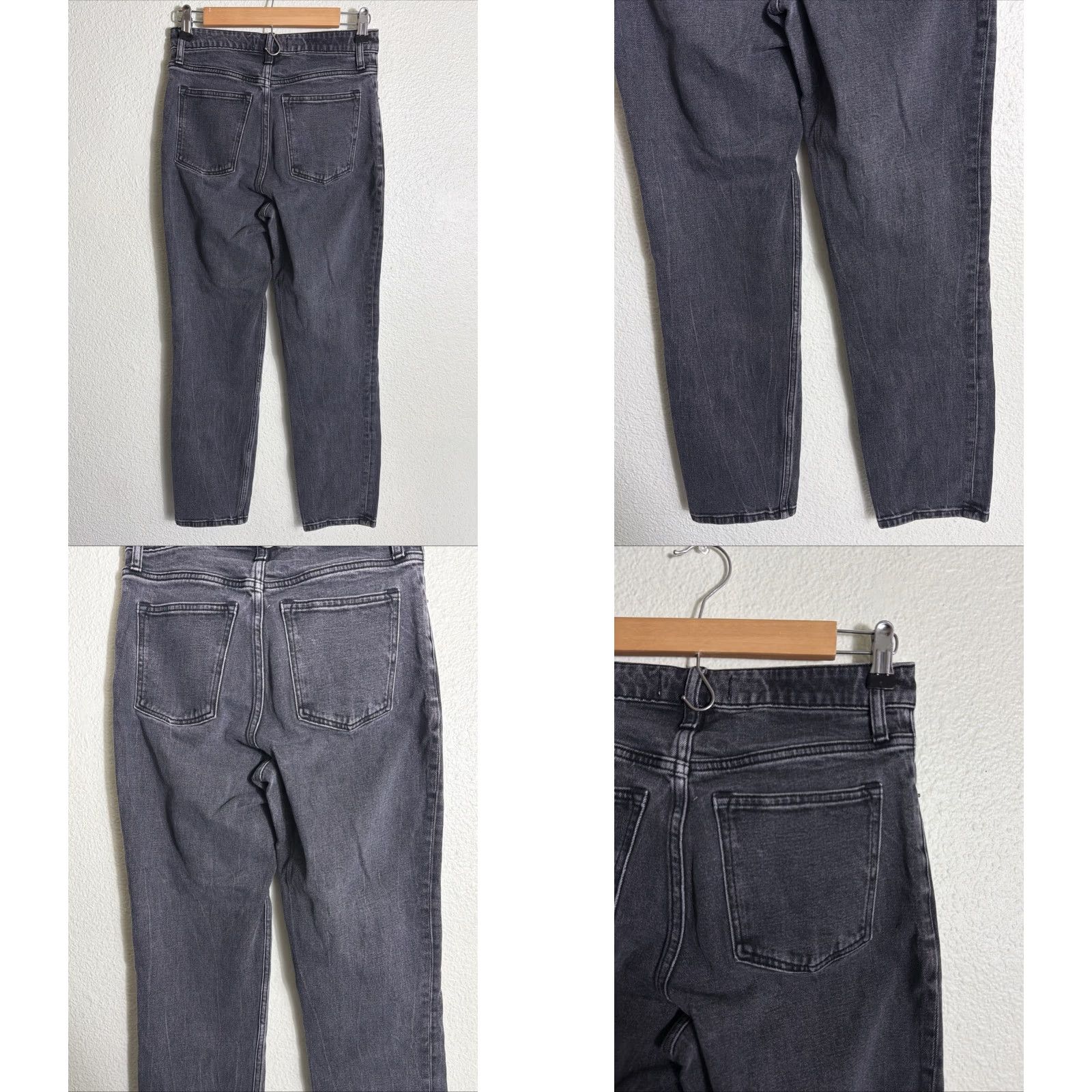 Abercrombie & Fitch Abercrombie & Fitch Jeans Mom High Rise Black 26X27 Womens Size 2 Size 42" / US 20 - 8 Thumbnail