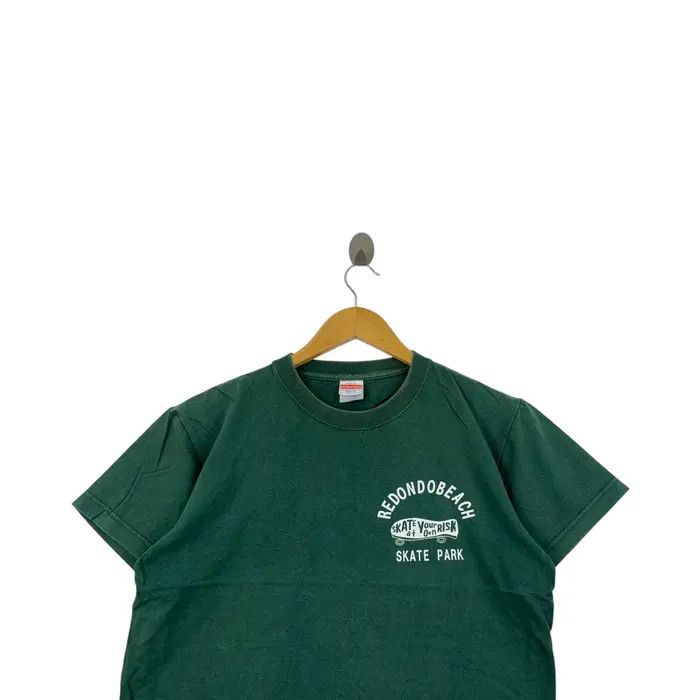Vintage REDONDO BEACH SKATE PARK Torrance Boulevard Tee Shirt Size US M / EU 48-50 / 2 - 2 Thumbnail