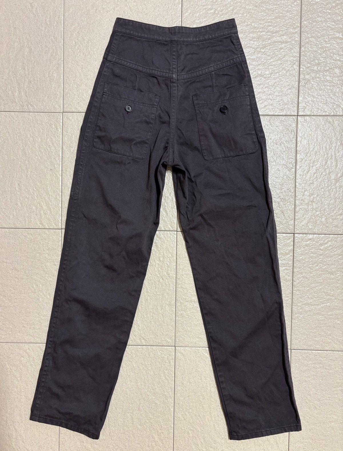 Isabel Marant Etoile Isabel Marant ÉTOILE Women's PHILNA High-Rise Pants Trousers Size 24" / US 00 / IT 34 - 5 Thumbnail