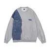 Denim Stitching Sweater Men’s