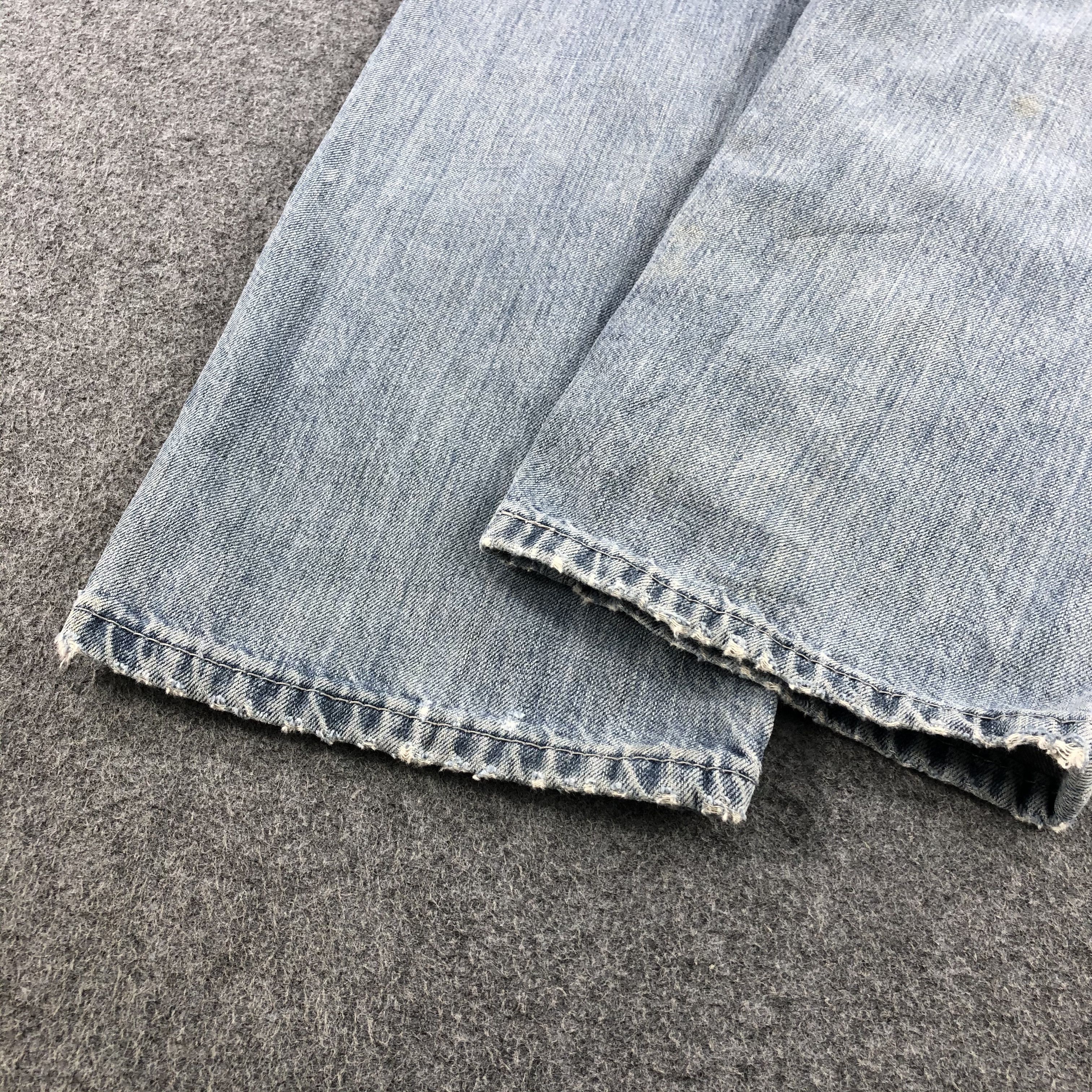 Levi's Dirty Vintage Levis 514 Jeans Light Wash Denim-J1081 Size US 34 / EU 50 - 6 Thumbnail