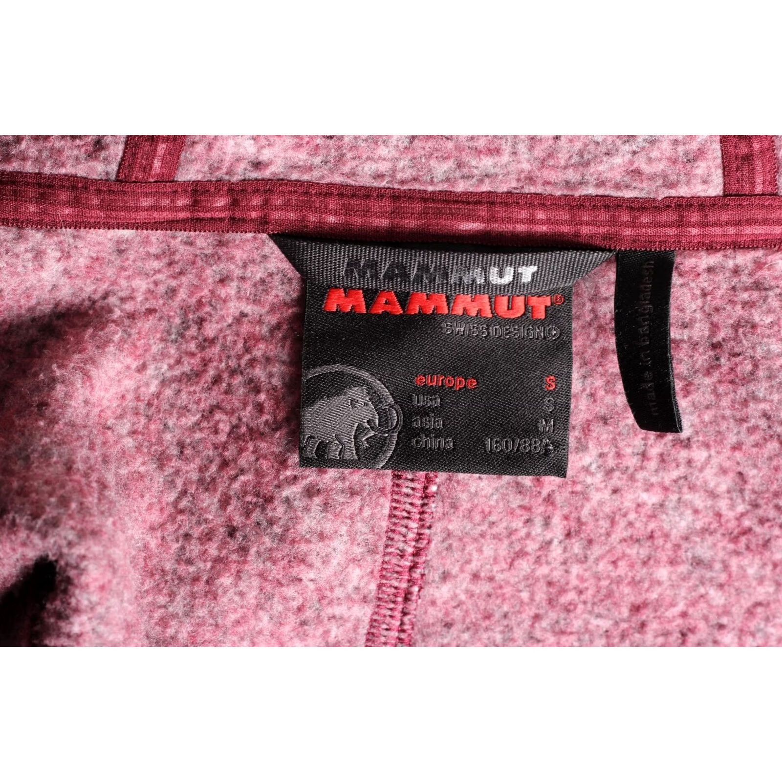 Mammut Mammut Chamuera Hooded Jacket Women S Burgundy Zip Full Zip Hooded Casual Travel Modern Designer Jacket Womens Size S / US 4 / IT 40 - 7 Thumbnail