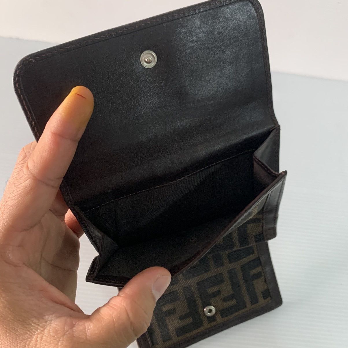 Fendi Fendi Zucca Wallet Size ONE SIZE - 12 Thumbnail