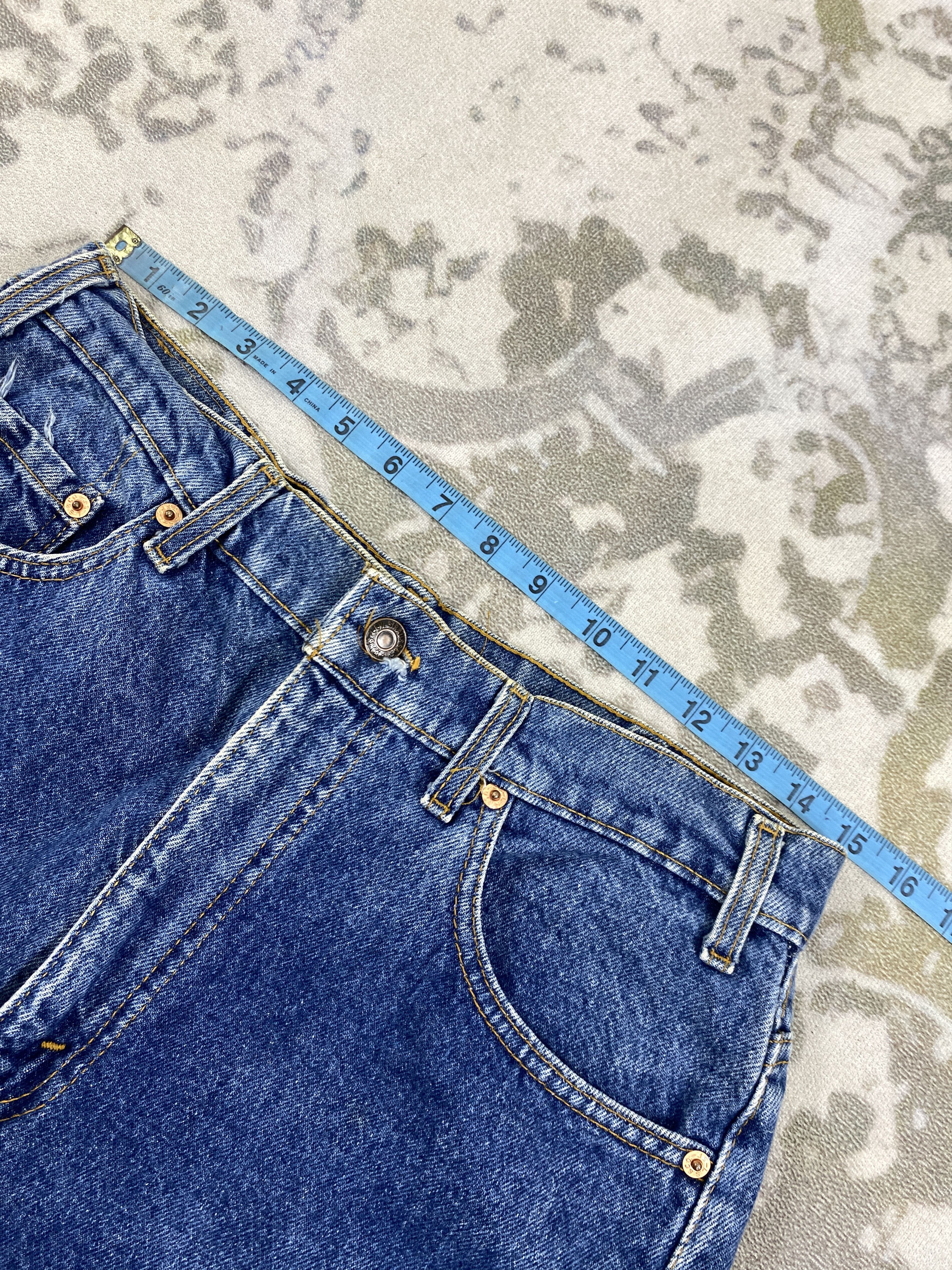 Levi's 90s Vintage Levis 505 Jeans 30x14.5 - JN3035 Size US 30 / EU 46 - 4 Thumbnail