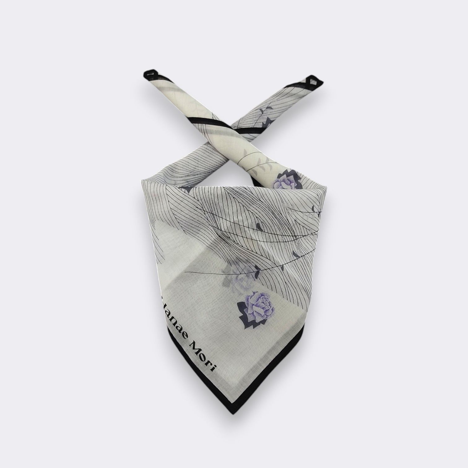 Hanae Mori Vintage Hanae Mori Handkerchief Neckerchief Bandana H401I Size ONE SIZE - 1 Thumbnail