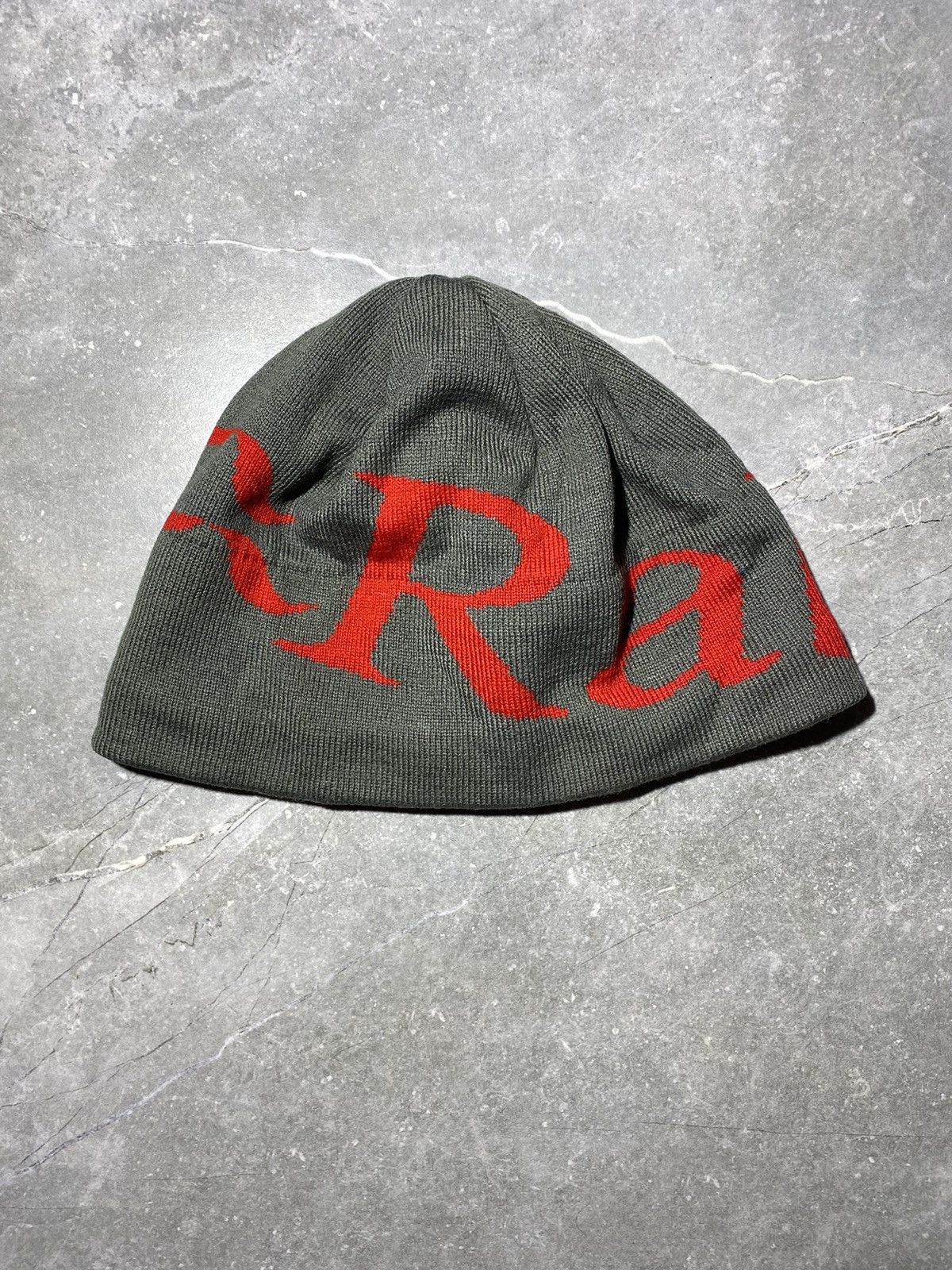 Rab × Vintage Rab Logo Beanie Hat Vintage Big Logo Like Arcteryx Size ONE SIZE - 3 Thumbnail