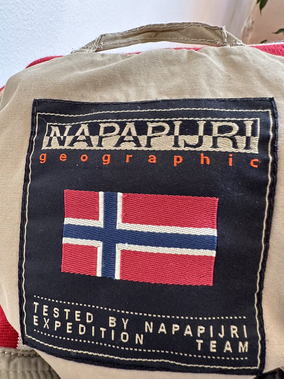 Napapijri Napapijri light jacket outdoor windbraker beige Size US XXL / EU 58 / 5 - 8 Thumbnail