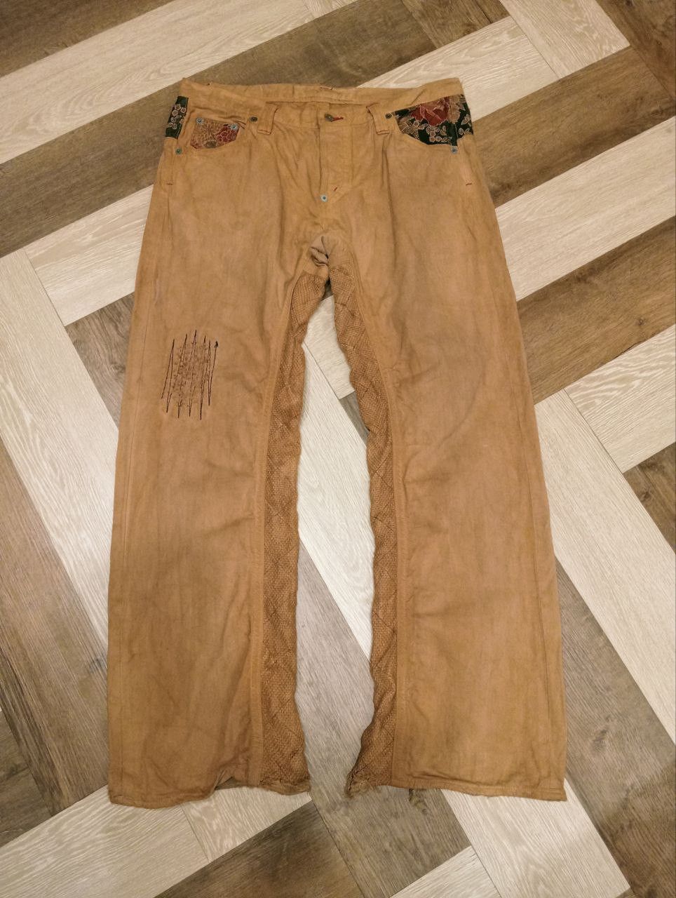 Mizra Jeans Kyoto VINTAGE MIZRA JAPAN DISTRESSED JEANS Size US 40 / EU 56 - 1 Thumbnail