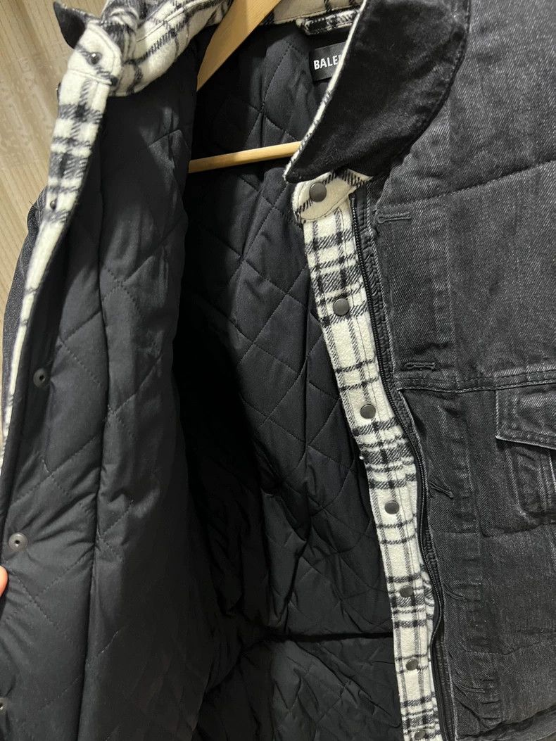 Balenciaga Balenciaga Triple-Layered Denim Jacket Cotton Coat Size US S / EU 44-46 / 1 - 2 Thumbnail