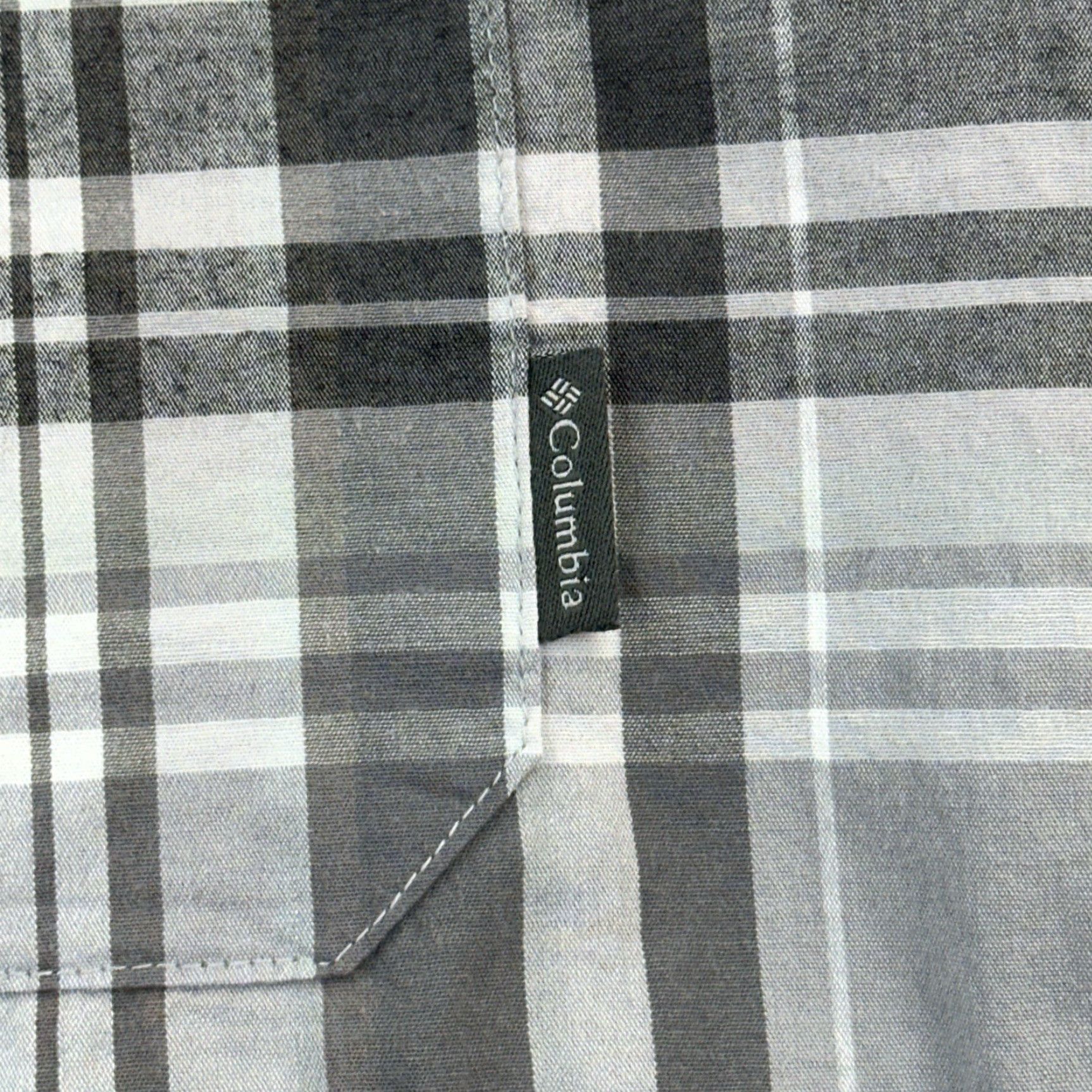 Vintage Columbia Shirt Mens XL Gray Plaid Short Sleeve Hiking Outdoor Rapid Rivers II Size US XL / EU 56 / 4 - 2 Thumbnail