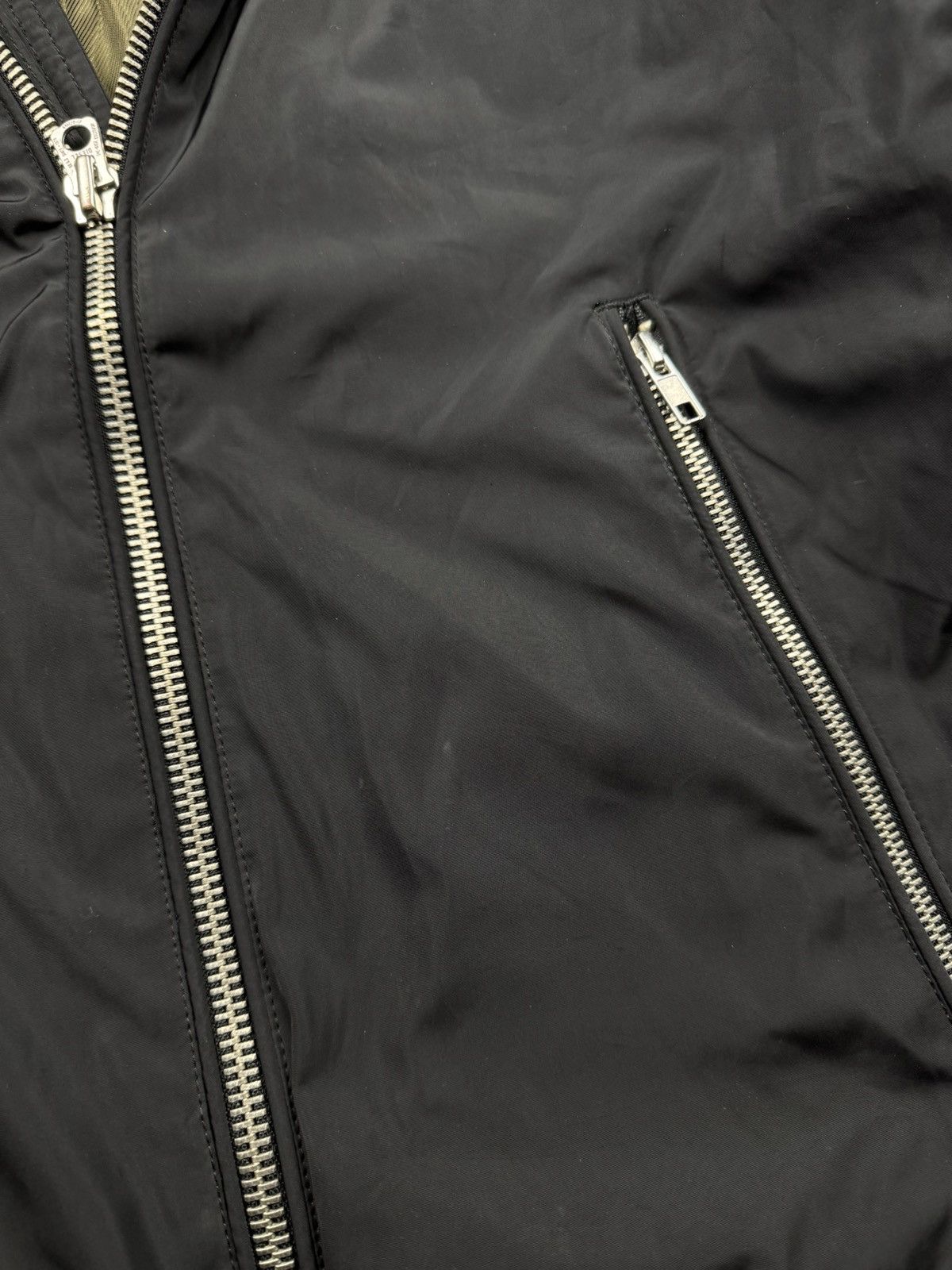 Diesel 🔥Avant Garde Rick Owen’s style ! Diesel Biker Bomber Jacket🔥 Size US M / EU 48-50 / 2 - 11 Thumbnail