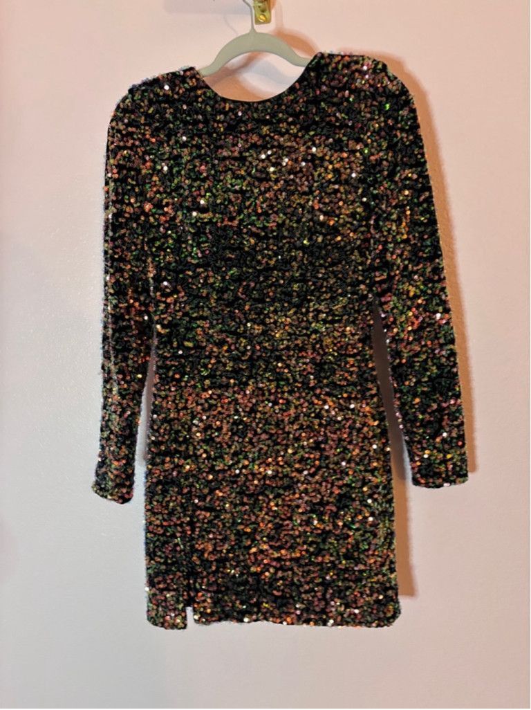 Dress the Population Women's Dress the Population Black Multi Sequin Dress Size S Size S / US 4 / IT 40 - 1 Thumbnail
