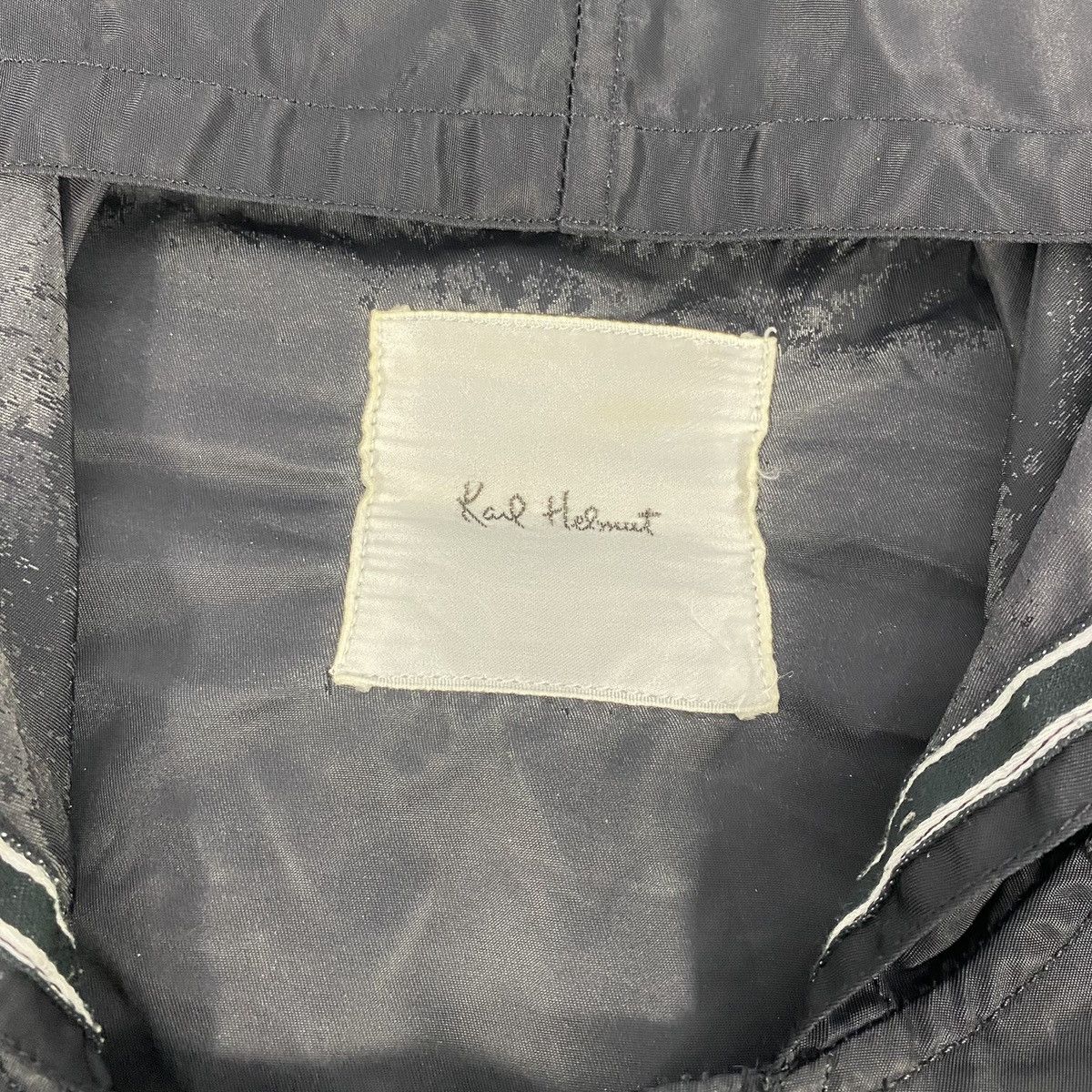 Japanese Brand × Karl Helmut × Pink House Karl Helmut Embroiderry Raincoat Parka Jacket Size US XL / EU 56 / 4 - 6 Thumbnail