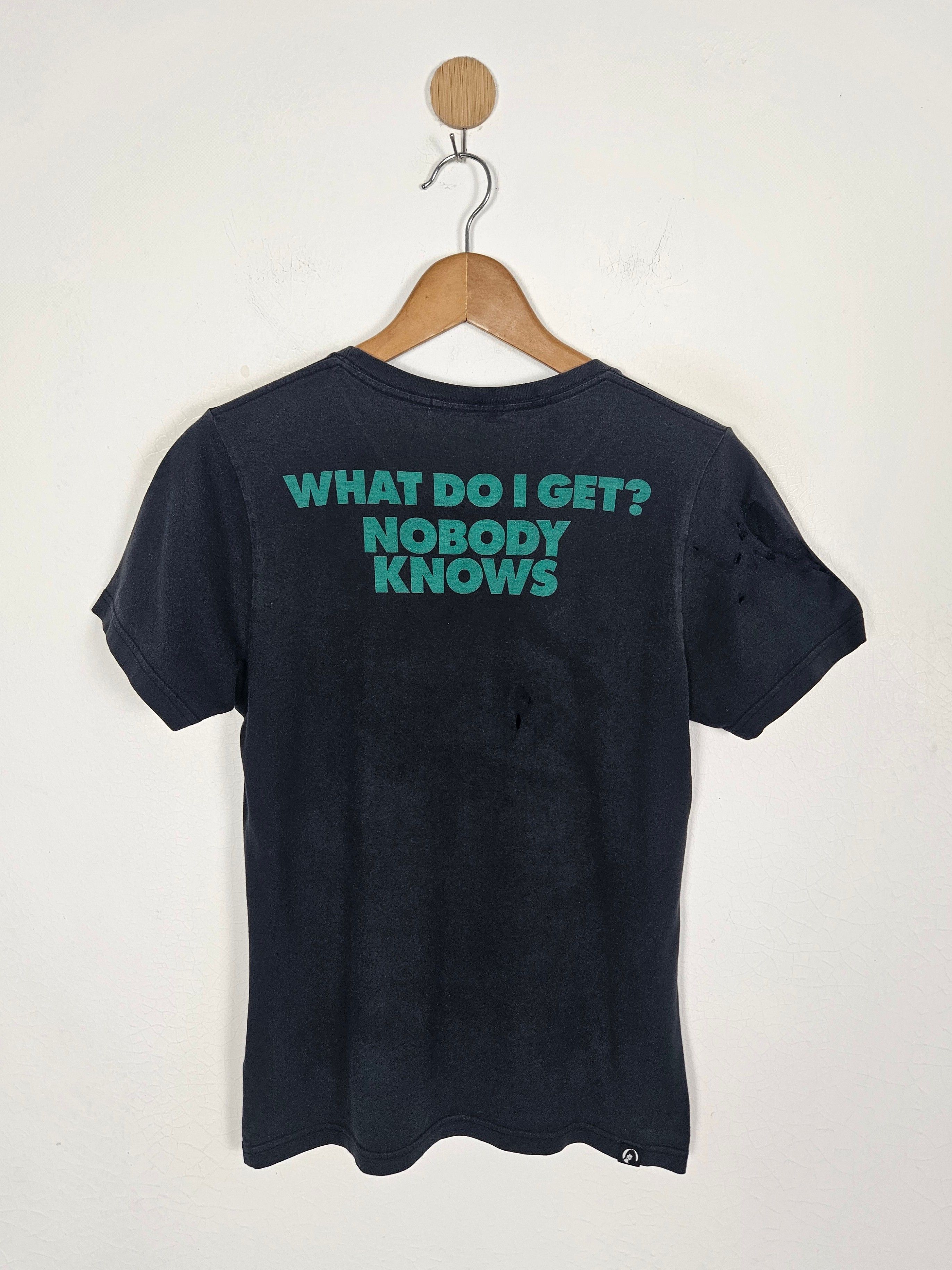 Hysteric Glamour × Japanese Brand Hysteric Glamour Nobody Knows tee shirt Size S / US 4 / IT 40 - 2 Thumbnail