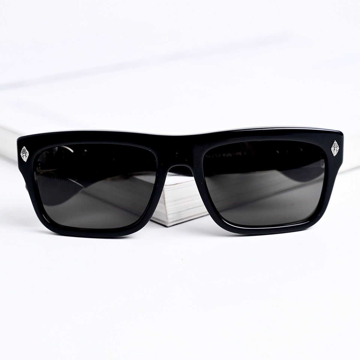 Chrome Hearts CHROME HEARTS SLUSS BUSSIN II BLACK SUNGLASSES Size ONE SIZE - 12 Thumbnail